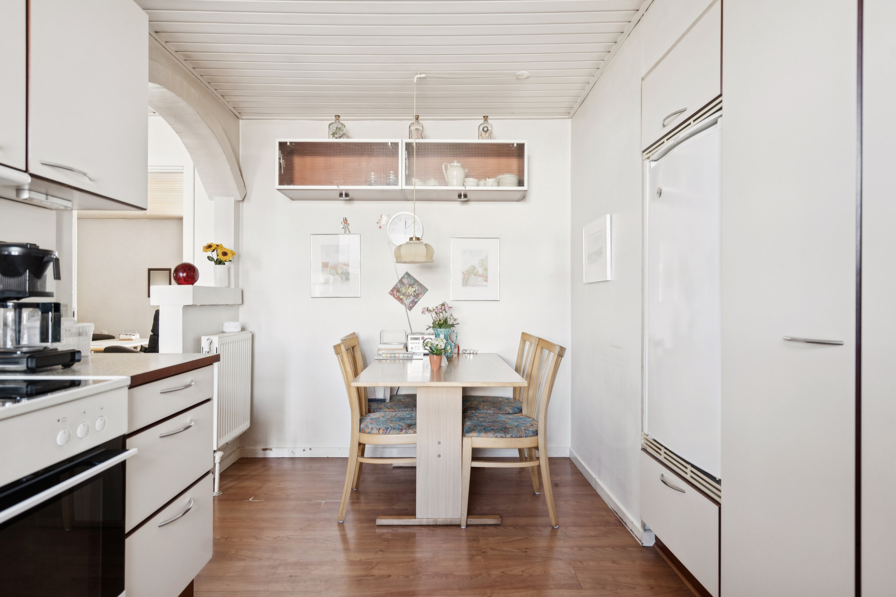 Fremhævet køkken billede i fuldskærmstilstand. Billede af Tingvej 1, Horne, 9850 Hirtshals