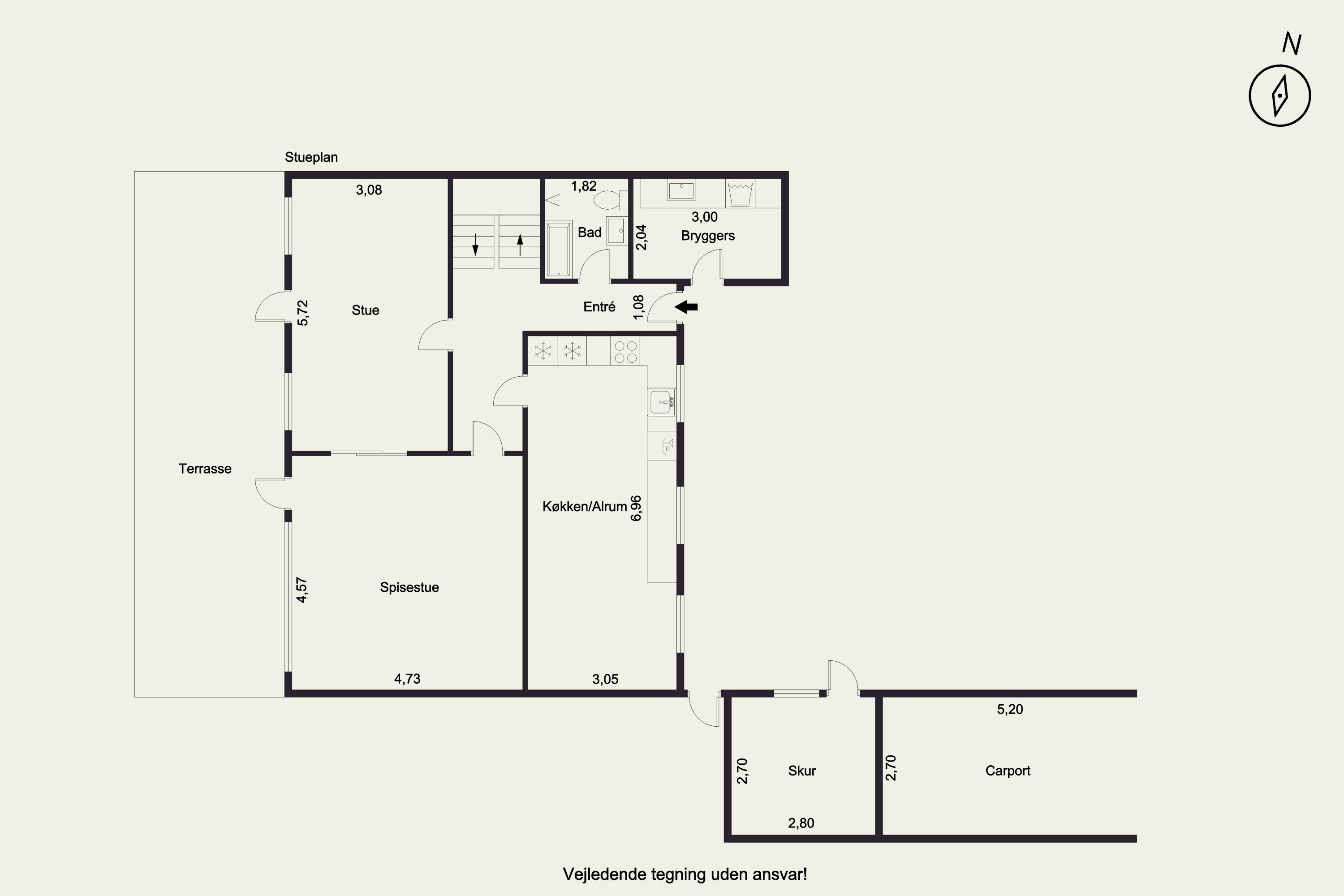 Plantegninger billede af Anderupvænget 25, Anderup, 5270 Odense N
