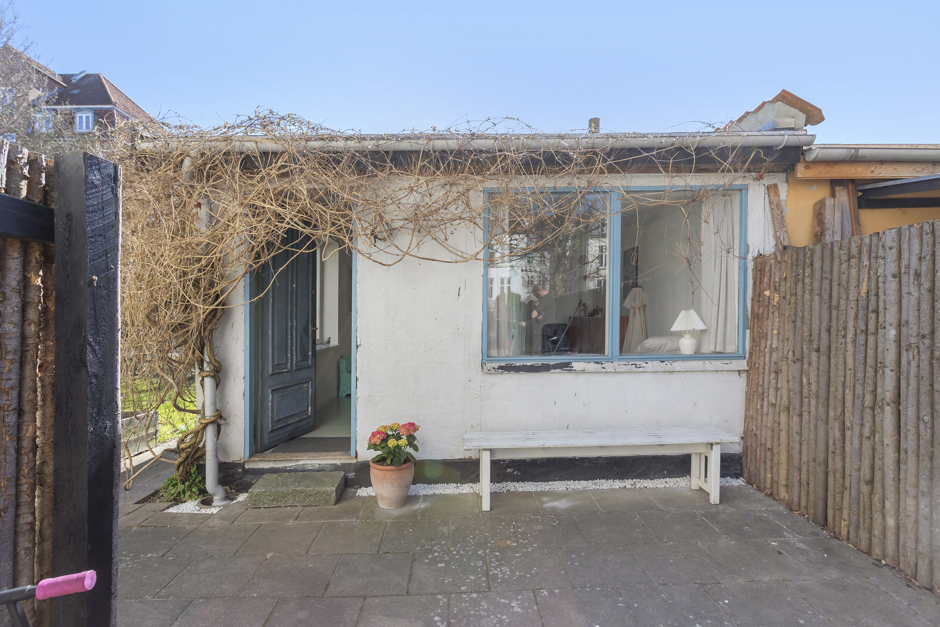 Fremhævet terrasse billede i fuldskærmstilstand. Billede af Thingvalla Allé 3, st.., 2300 København S