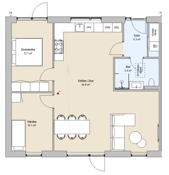 Fremhævet  billede i fuldskærmstilstand. Billede af Æblerosen 27, 7190 Billund