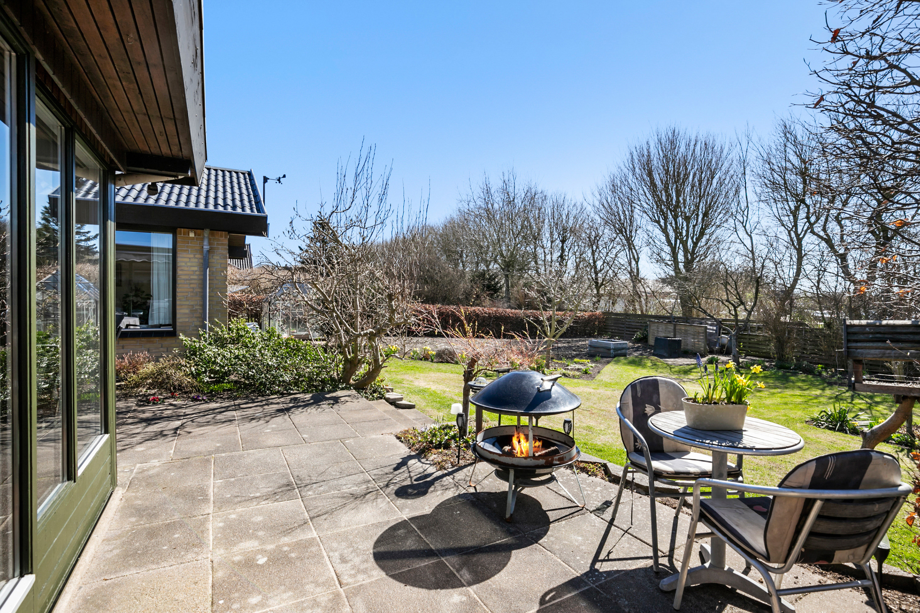 Fremhævet terrasse billede i fuldskærmstilstand. Billede af Pontoppidansgade 12, 9700 Brønderslev