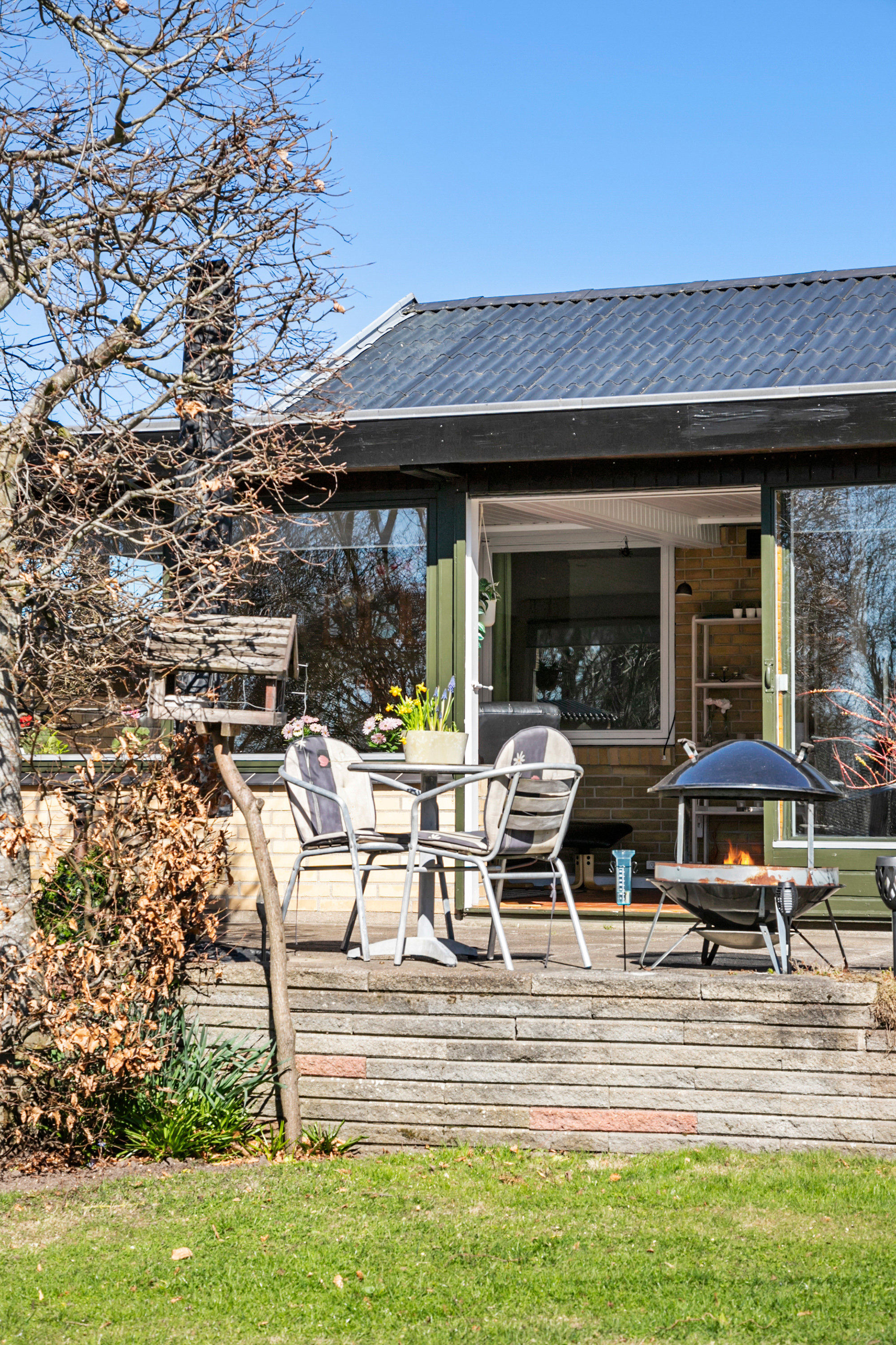 Fremhævet terrasse billede i fuldskærmstilstand. Billede af Pontoppidansgade 12, 9700 Brønderslev