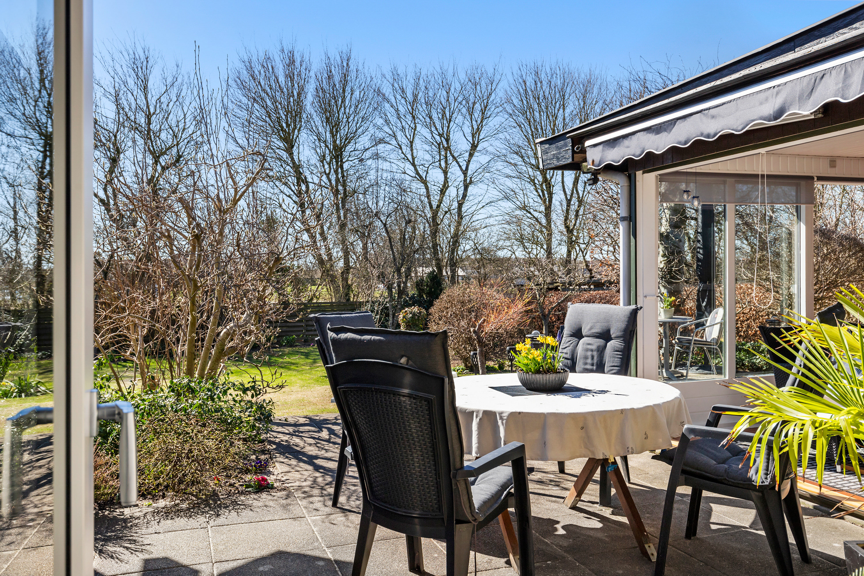 Fremhævet terrasse billede i fuldskærmstilstand. Billede af Pontoppidansgade 12, 9700 Brønderslev