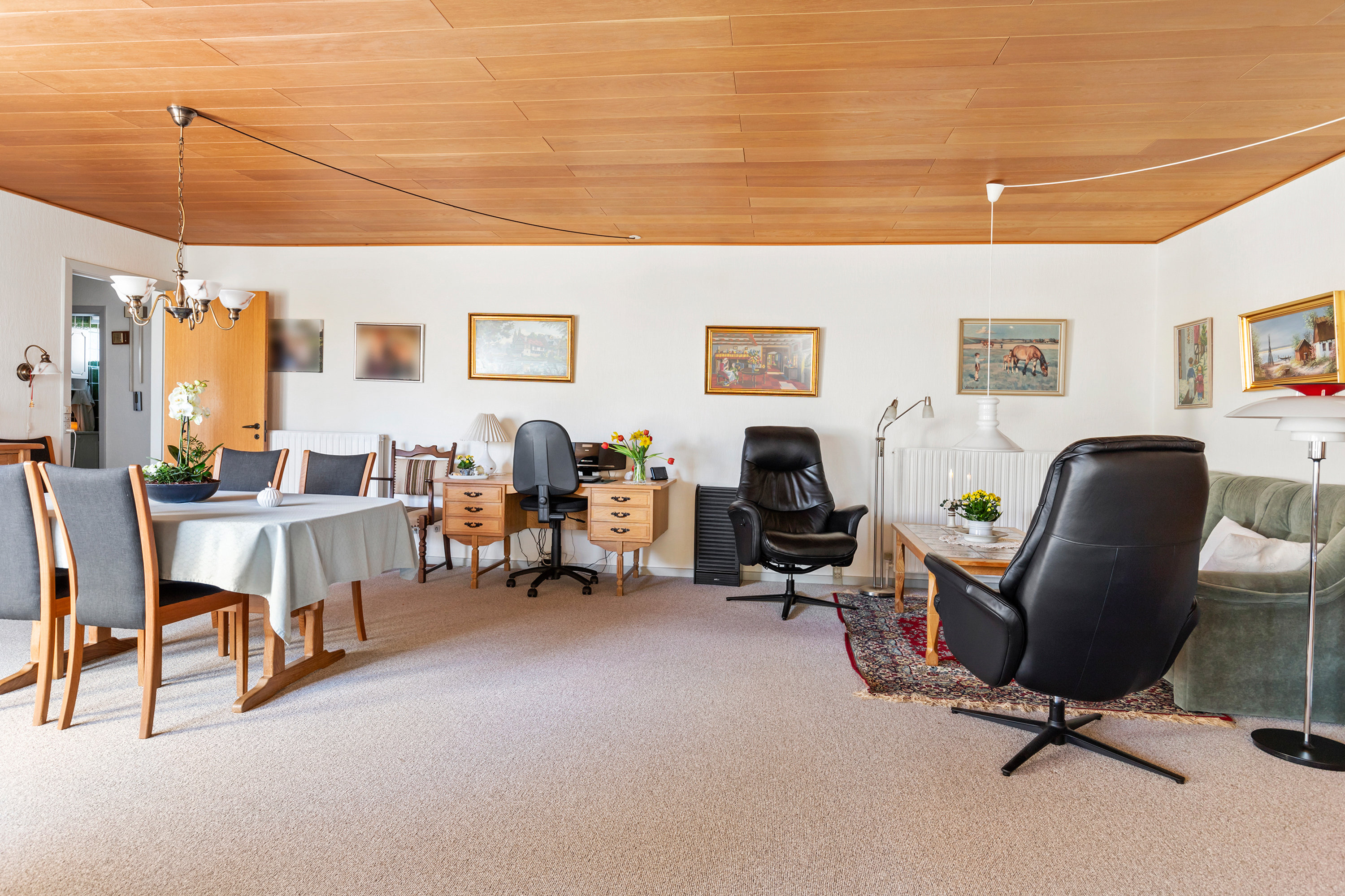 Fremhævet stue billede i fuldskærmstilstand. Billede af Pontoppidansgade 12, 9700 Brønderslev