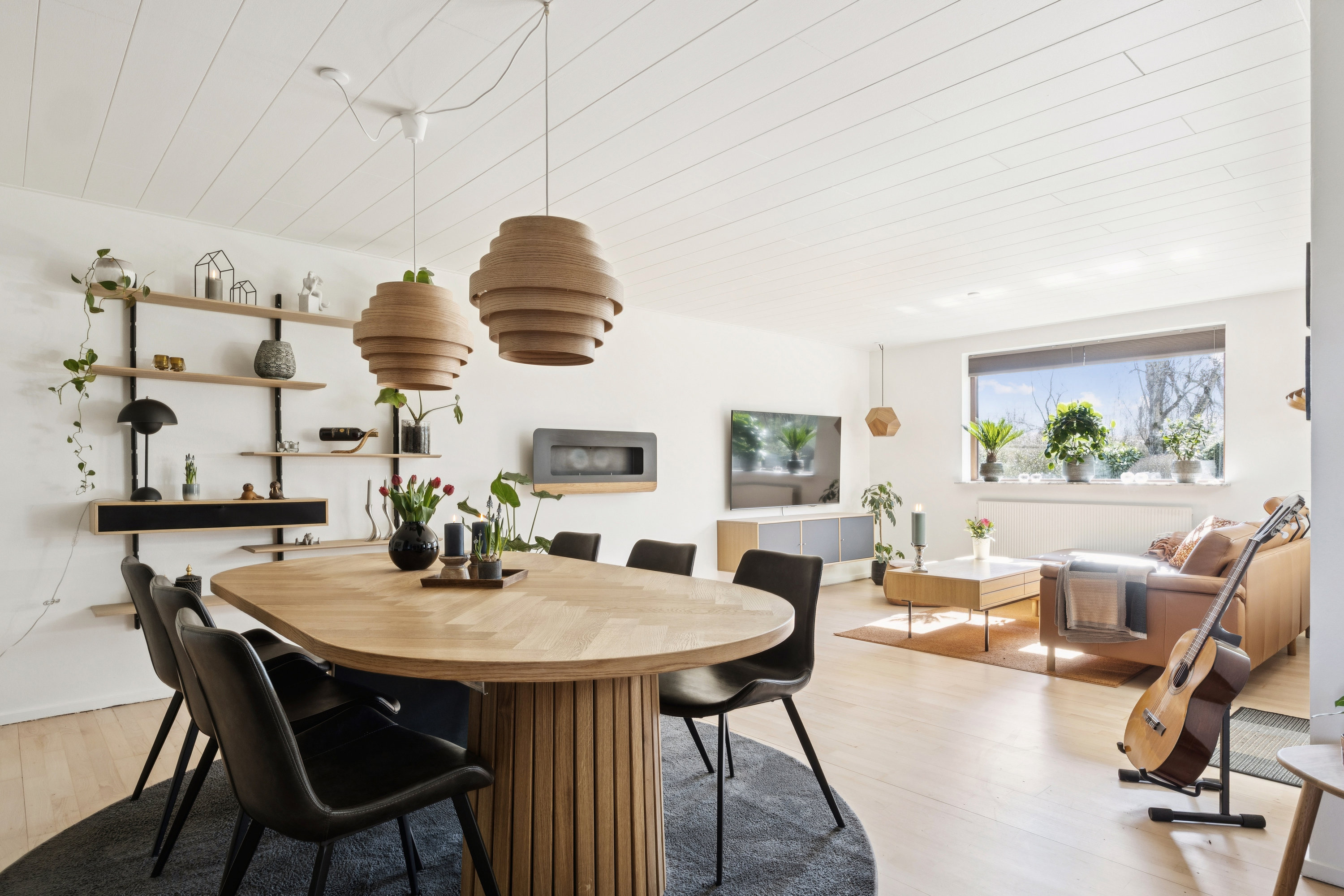 Fremhævet stue billede i fuldskærmstilstand. Billede af Horseager 12, 2670 Greve