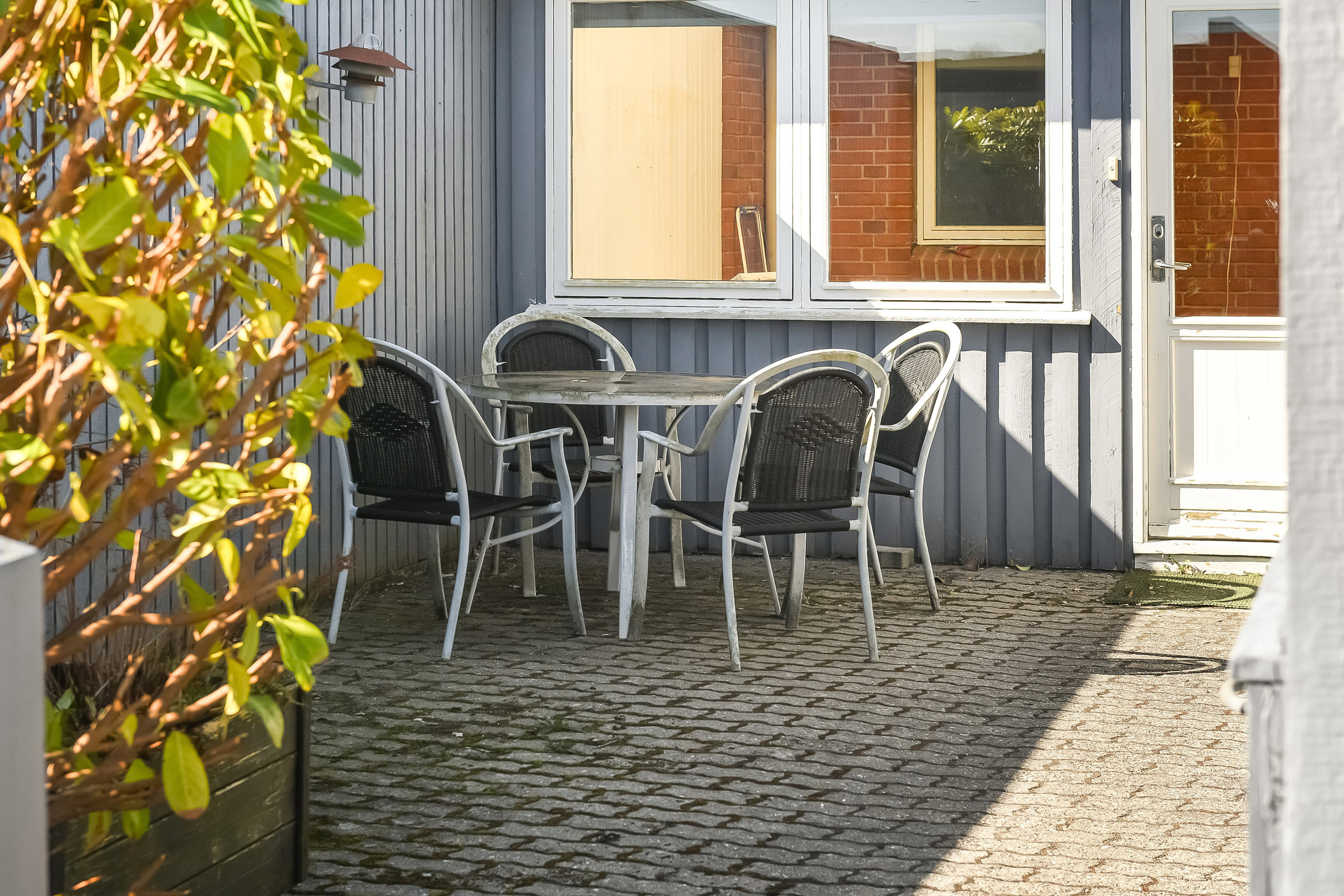 Fremhævet terrasse billede i fuldskærmstilstand. Billede af Grønlandsparken 128H, 6715 Esbjerg N