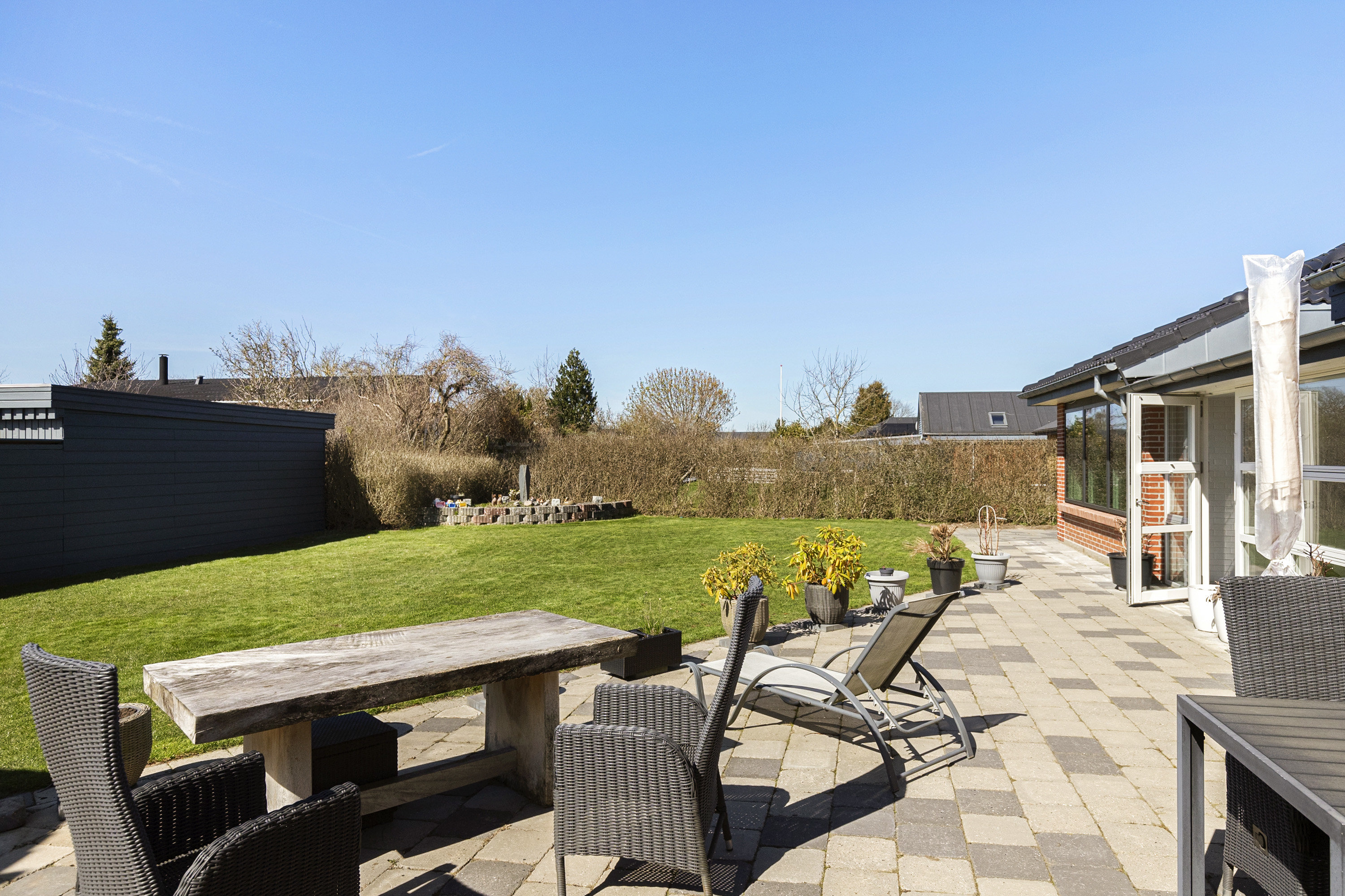 Fremhævet ejendommen billede i fuldskærmstilstand. Billede af Egevænget 3, 8362 Hørning