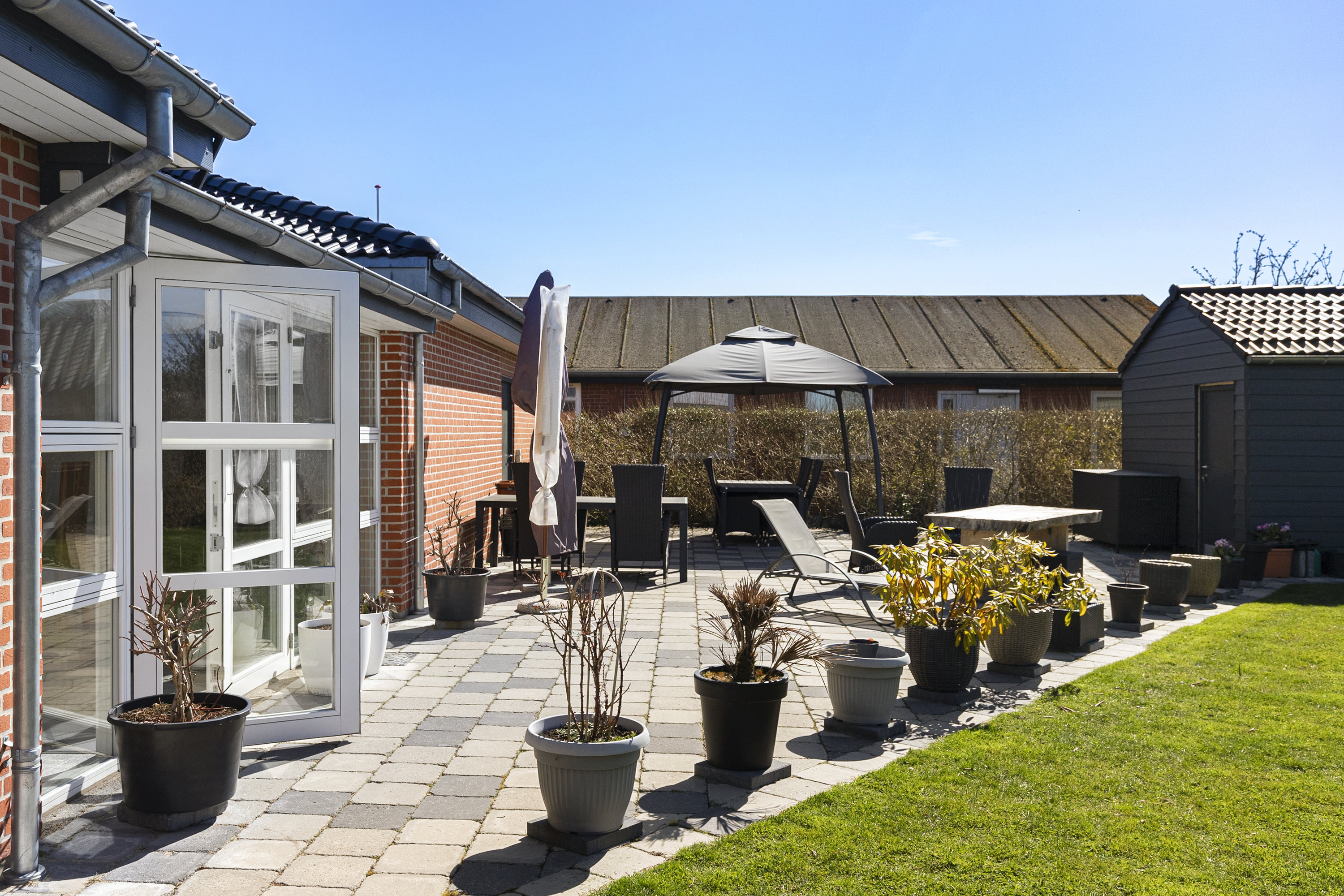 Fremhævet ejendommen billede i fuldskærmstilstand. Billede af Egevænget 3, 8362 Hørning