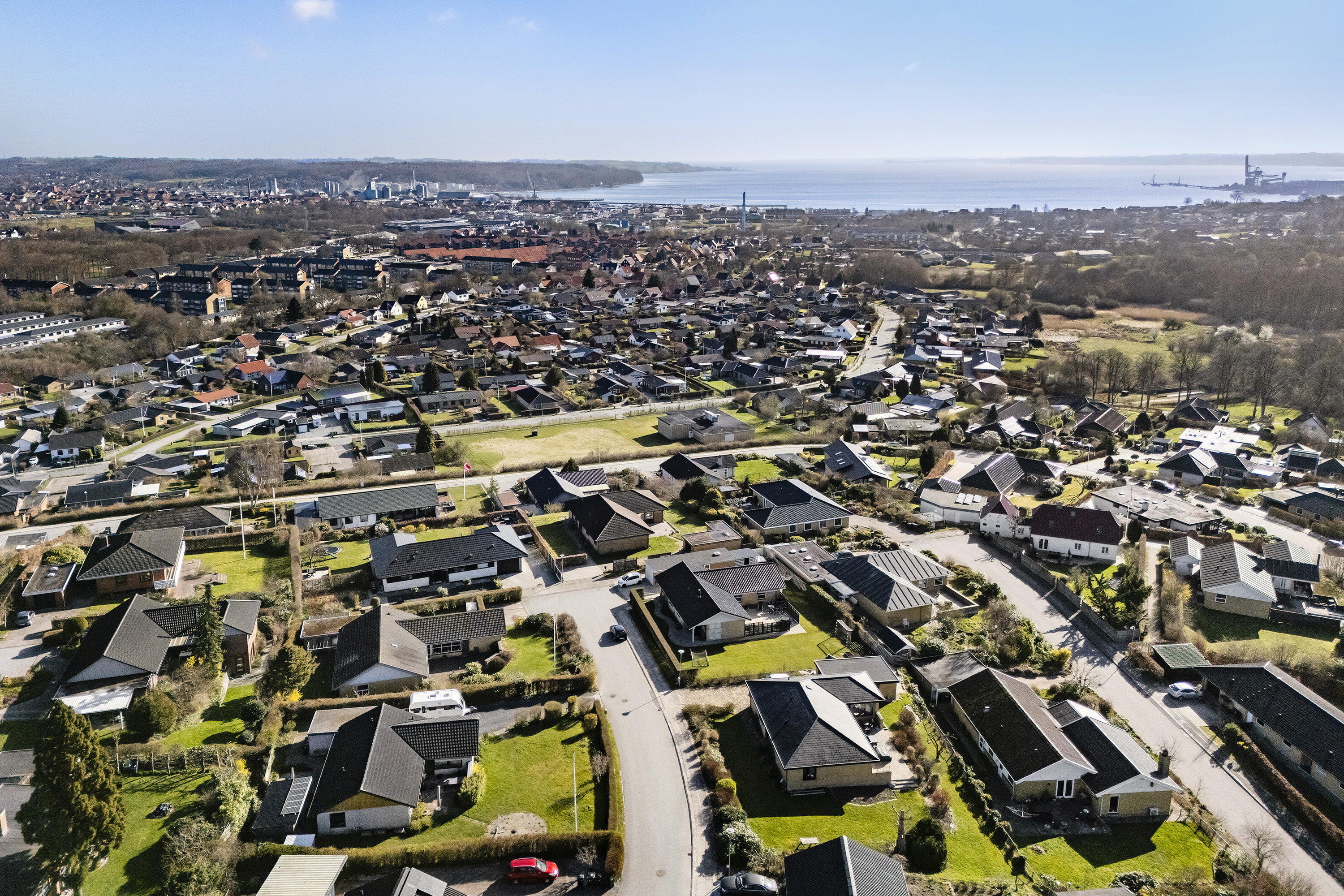 Fremhævet ejendommen billede i fuldskærmstilstand. Billede af Farverhus 84, 6200 Aabenraa
