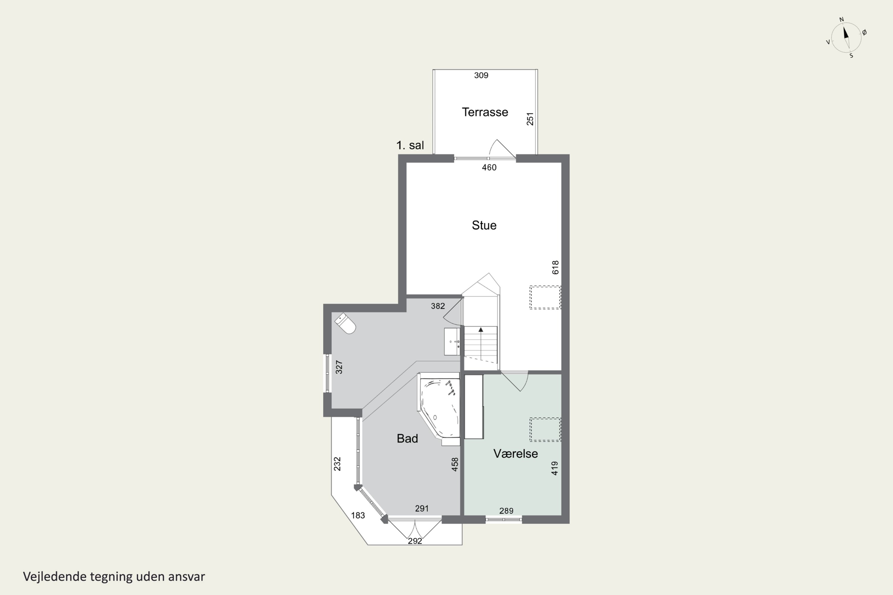 Plantegninger billede af Bavnbak 7, Klitmøller, 7700 Thisted