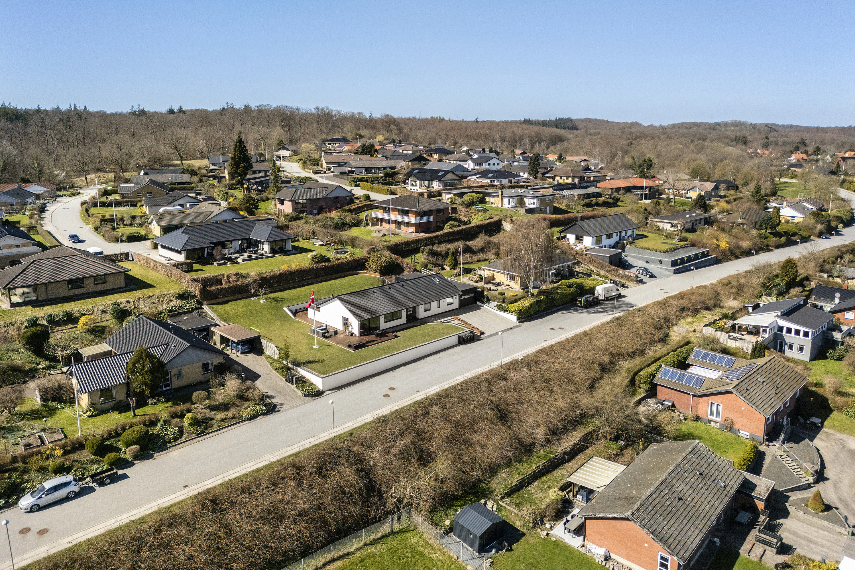 Fremhævet ejendommen billede i fuldskærmstilstand. Billede af Farverhus 84, 6200 Aabenraa