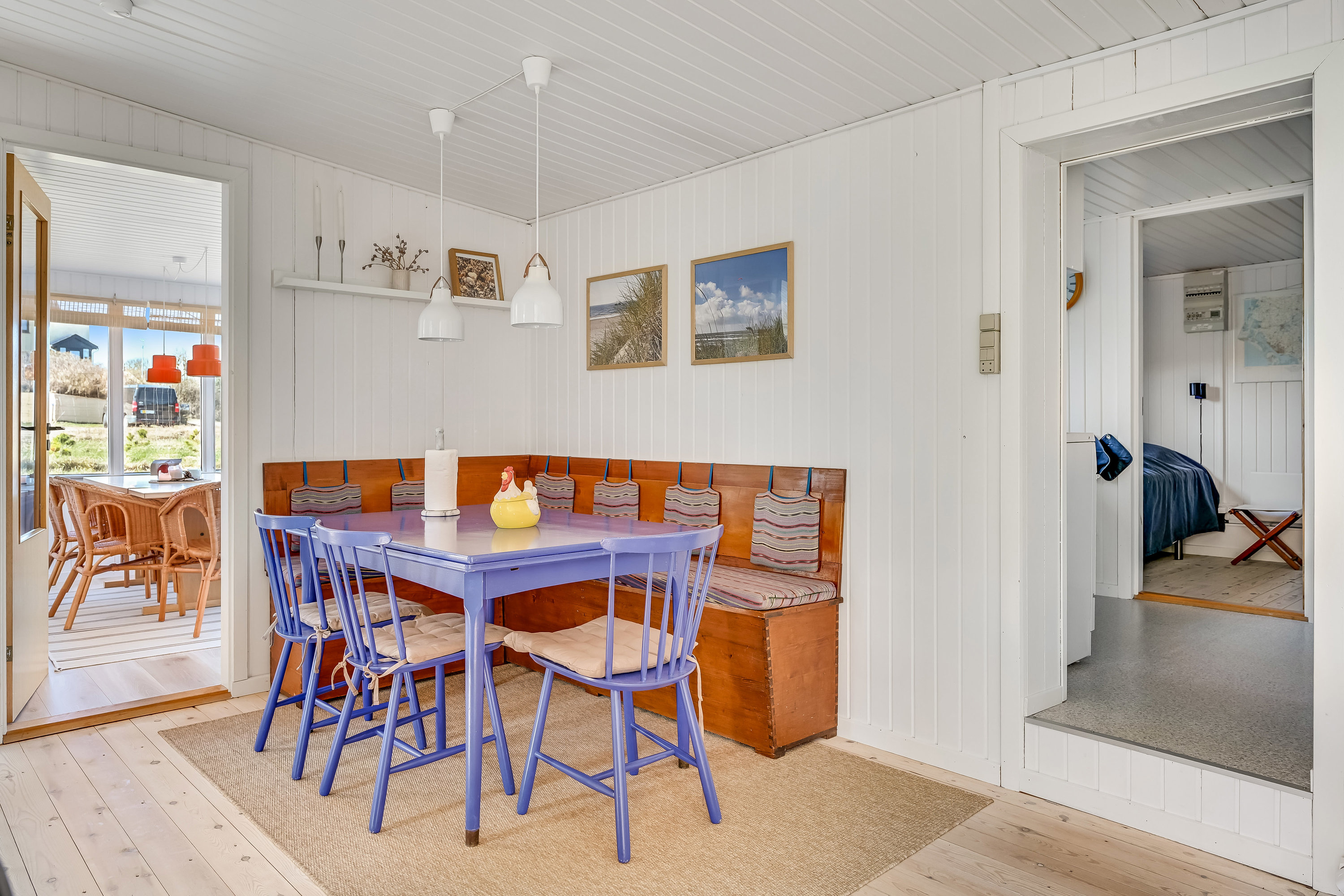 Fremhævet stue billede i fuldskærmstilstand. Billede af Mågevej 14, 6853 Vejers Strand