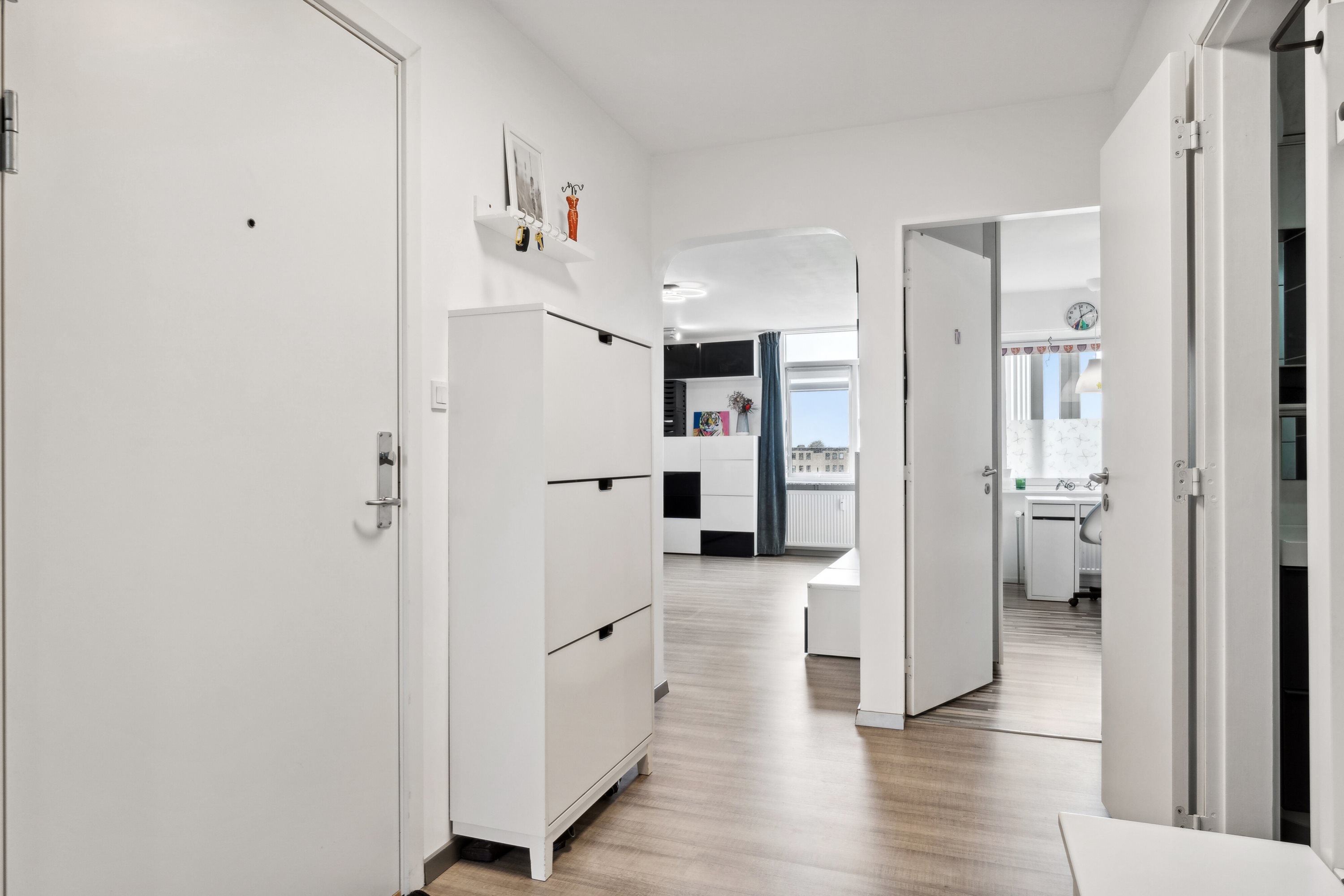 Fremhævet  billede i fuldskærmstilstand. Billede af Rosengården 34, 2. tv., 9200 Aalborg SV