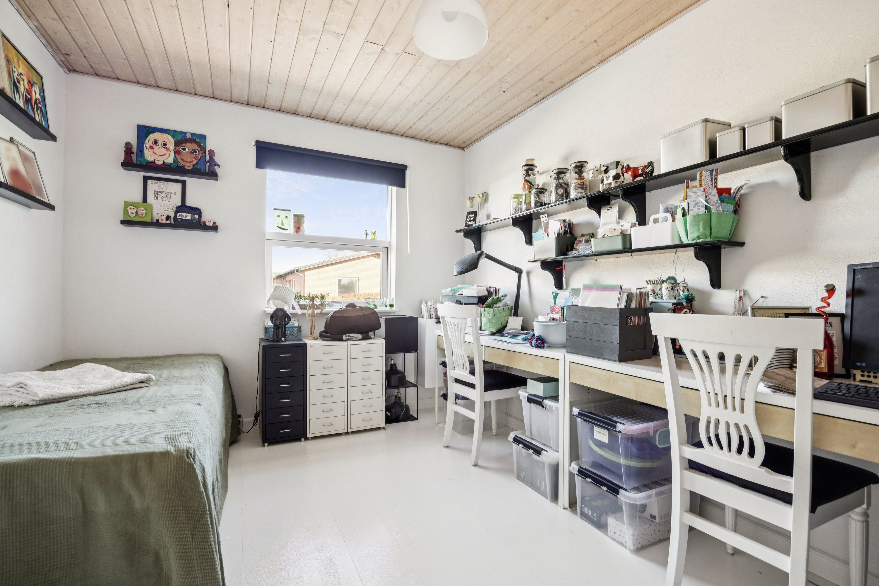 Fremhævet værelse billede i fuldskærmstilstand. Billede af Vinkelvej 9, 9370 Hals