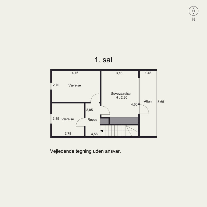 Plantegninger billede af Snærildvej 43D, 8300 Odder