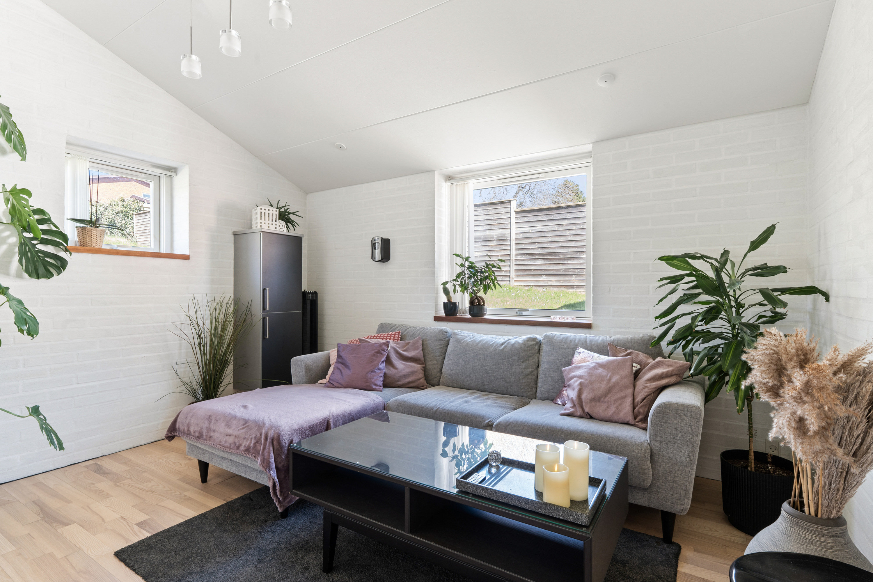 Fremhævet stue billede i fuldskærmstilstand. Billede af Valmuemarken 48, 9000 Aalborg