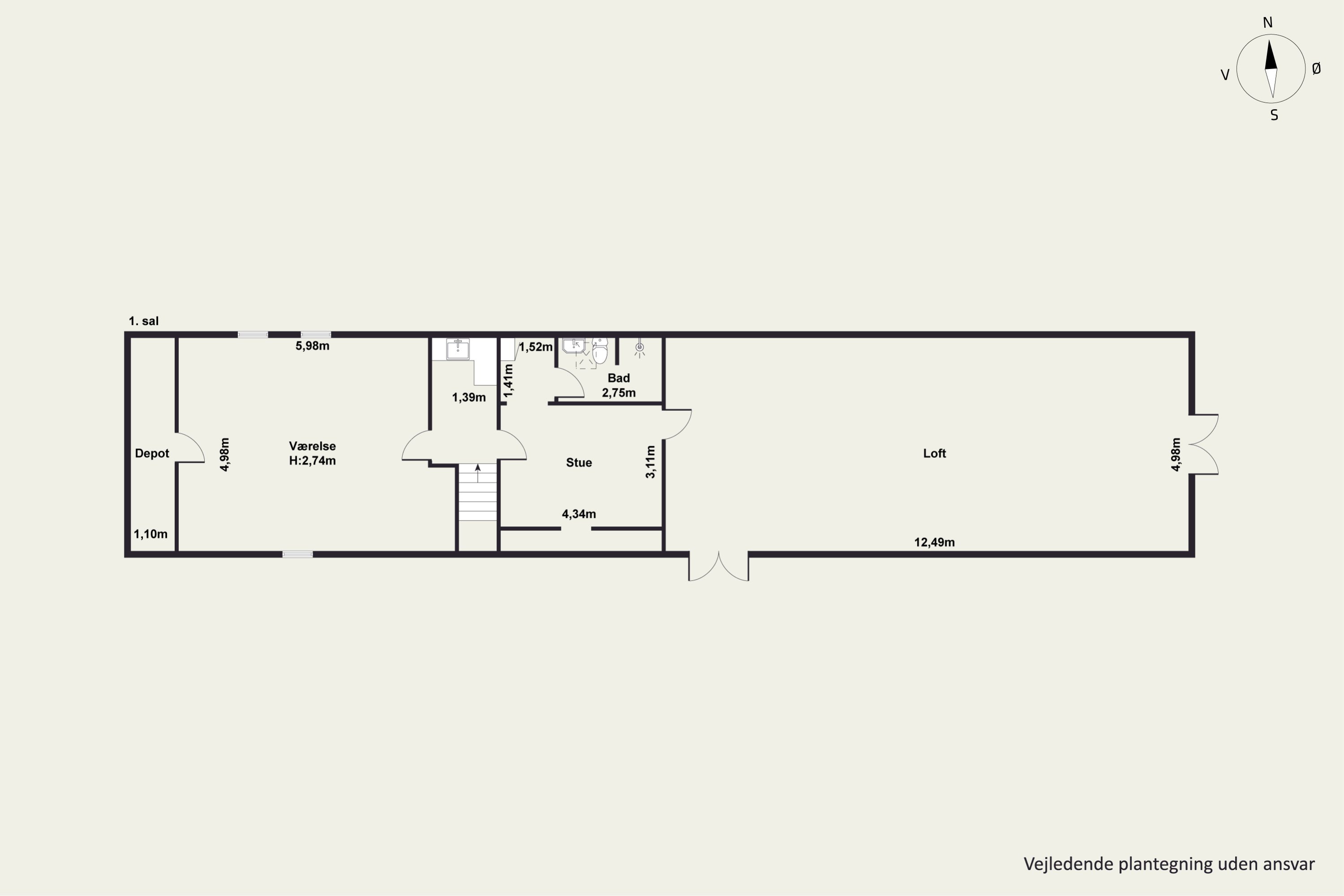Plantegninger billede af Maglebjerg 15, 4520 Svinninge