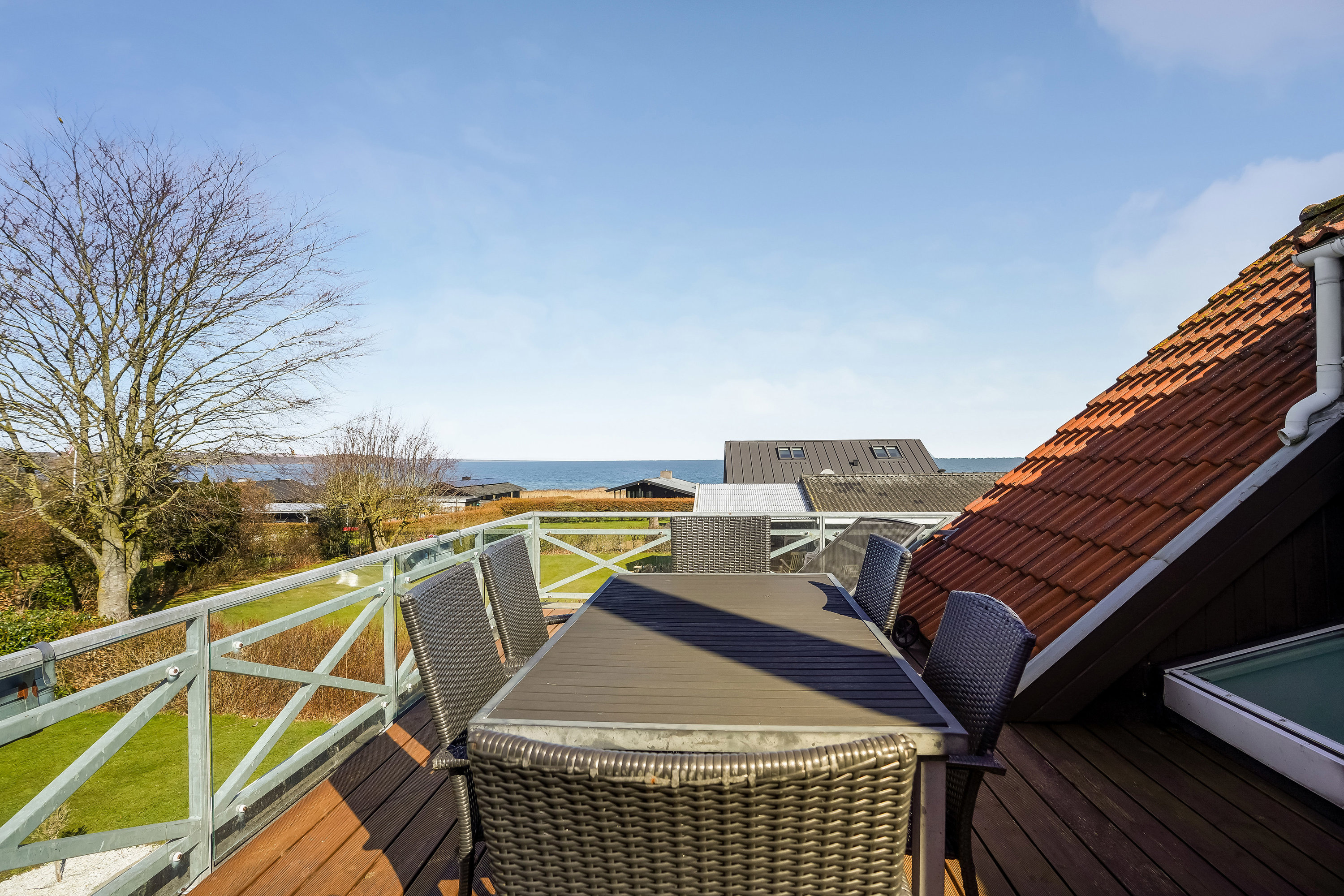 Fremhævet terrasse billede i fuldskærmstilstand. Billede af Eskelundsvej 15, 5466 Asperup