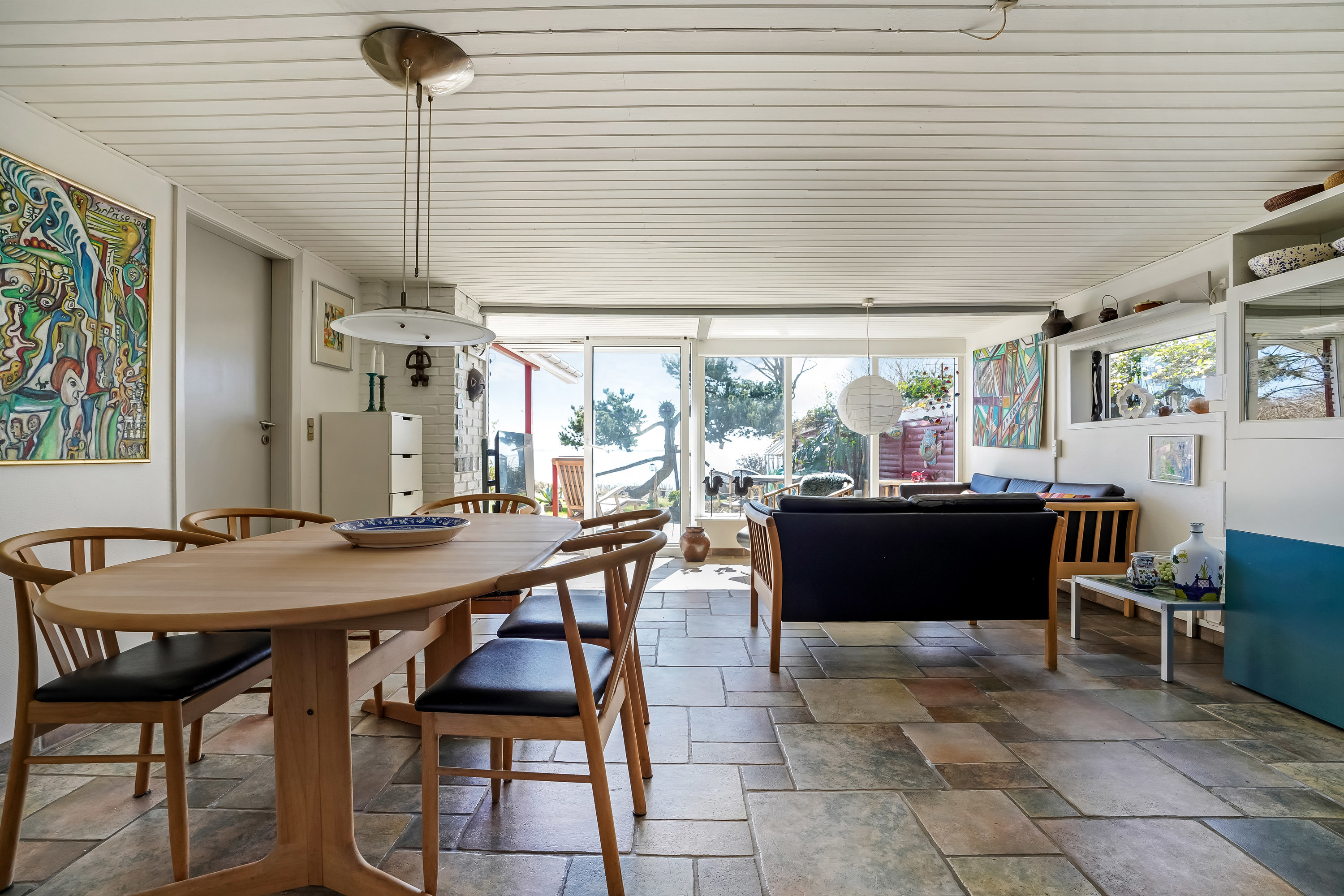 Fremhævet stue billede i fuldskærmstilstand. Billede af Skovhaverne 41, Skovkrogen, 5683 Haarby