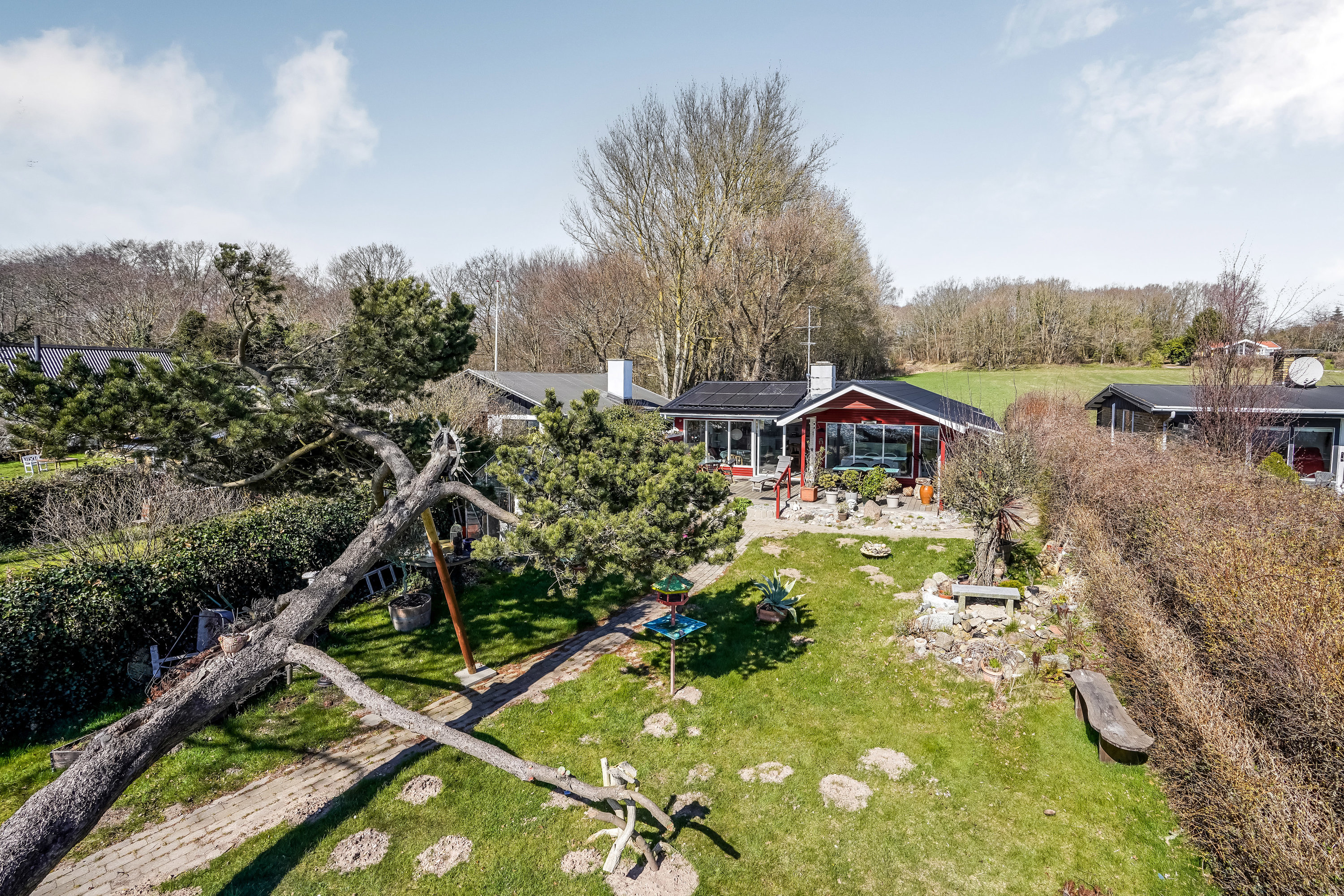 Fremhævet have billede i fuldskærmstilstand. Billede af Skovhaverne 41, Skovkrogen, 5683 Haarby