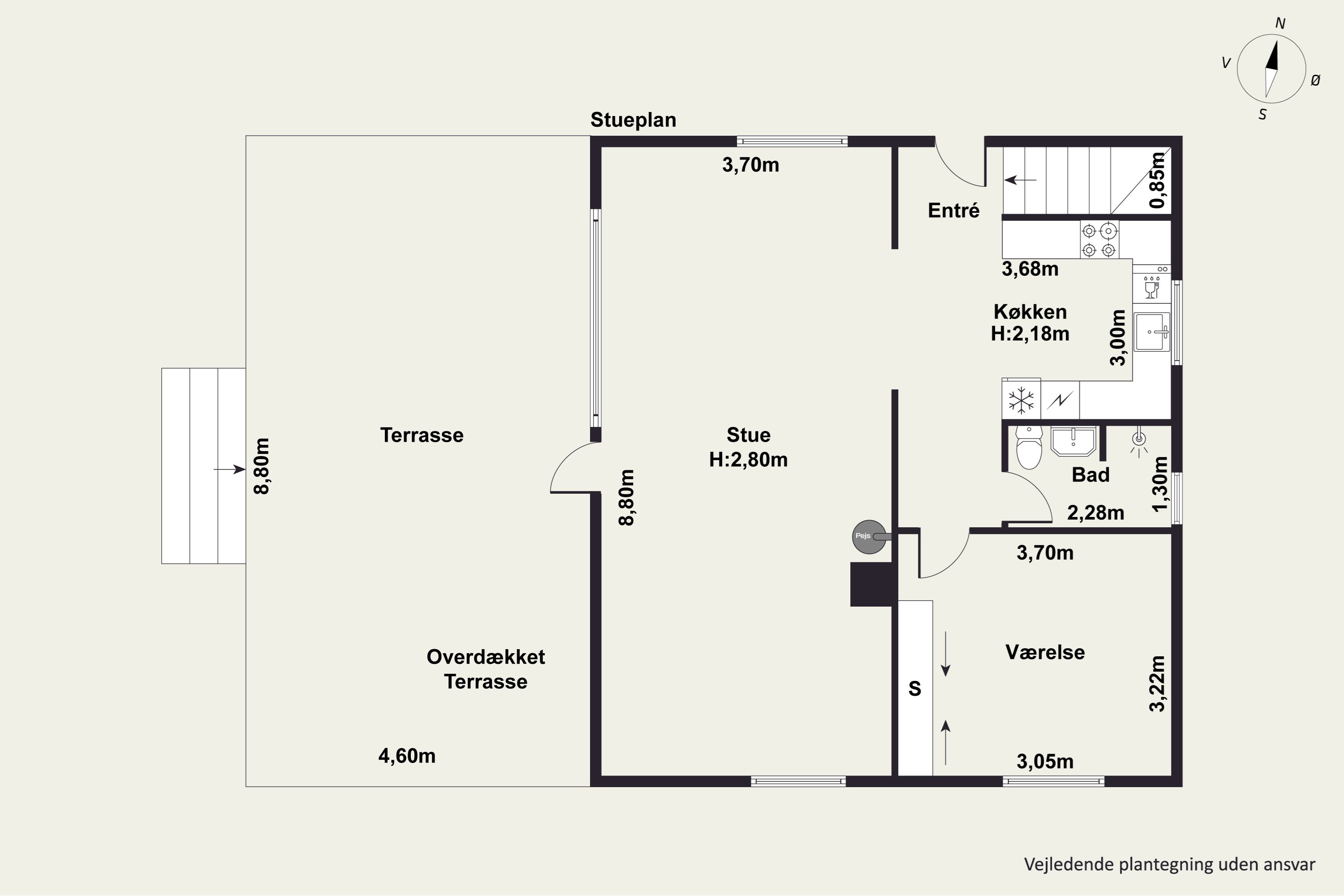 Plantegninger billede af Talosvej 14, 2770 Kastrup