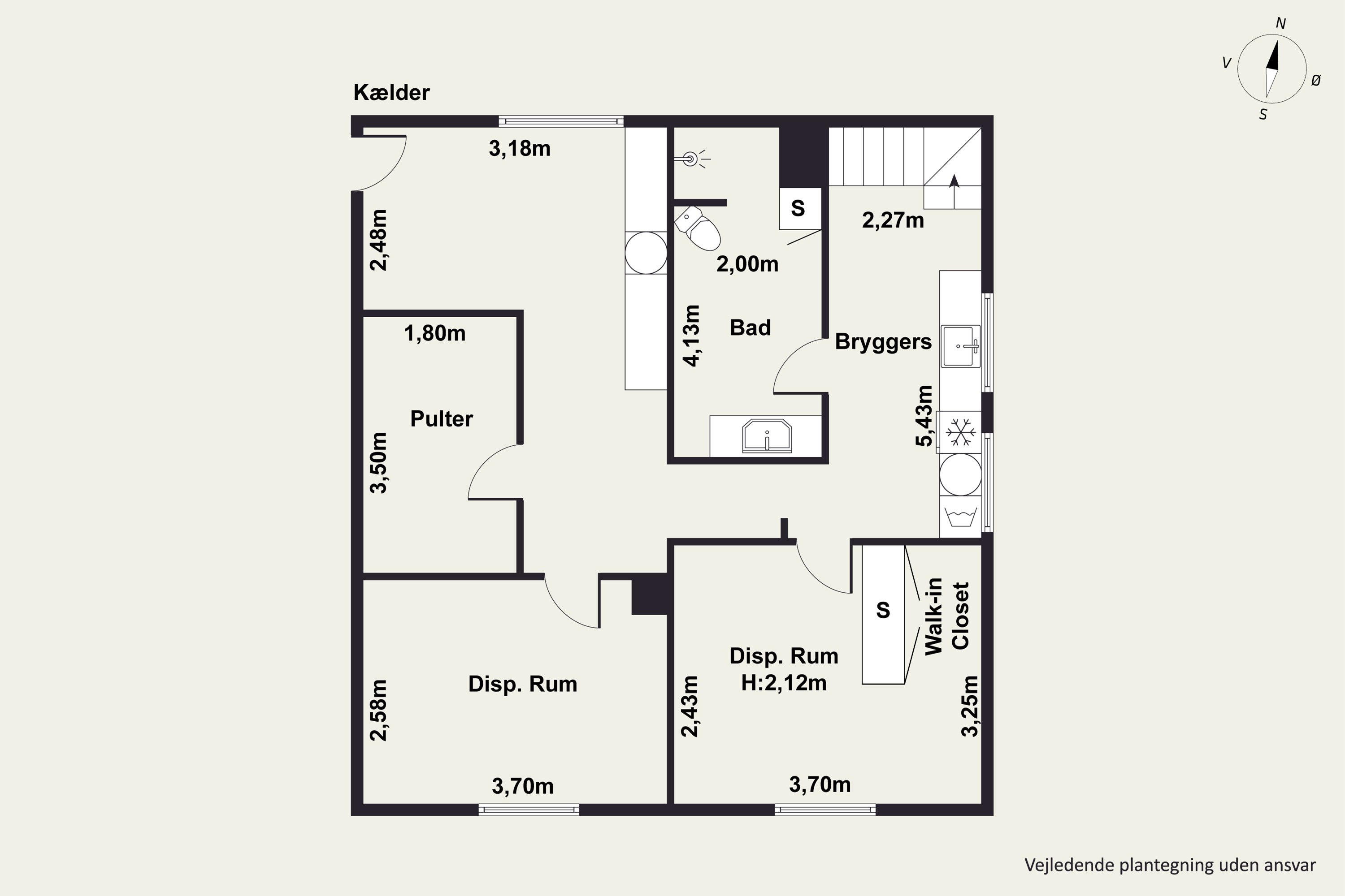 Plantegninger billede af Talosvej 14, 2770 Kastrup