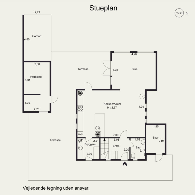 Plantegninger billede af Ugletoften 149, Højby, 5260 Odense S