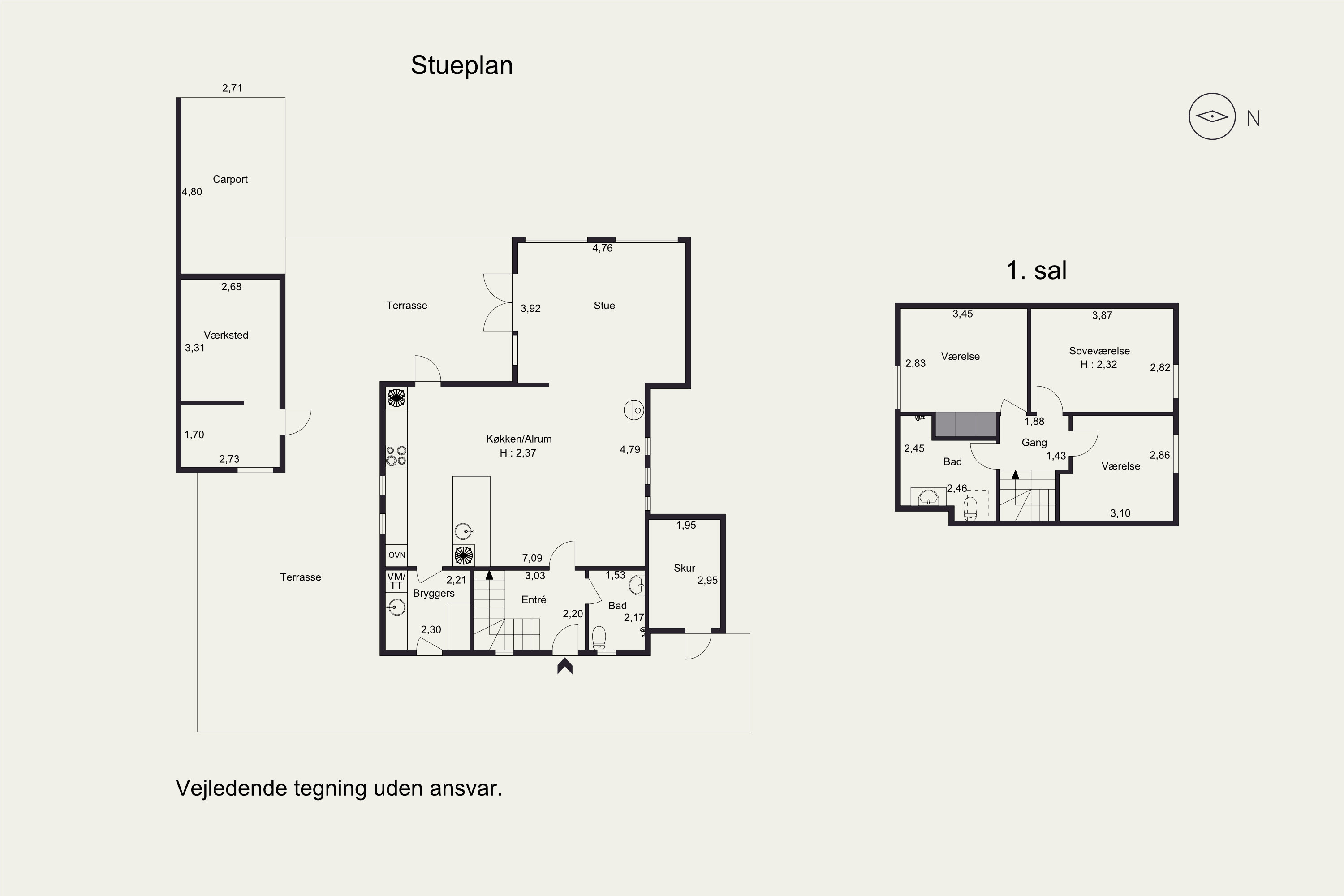 Plantegninger billede af Ugletoften 149, Højby, 5260 Odense S