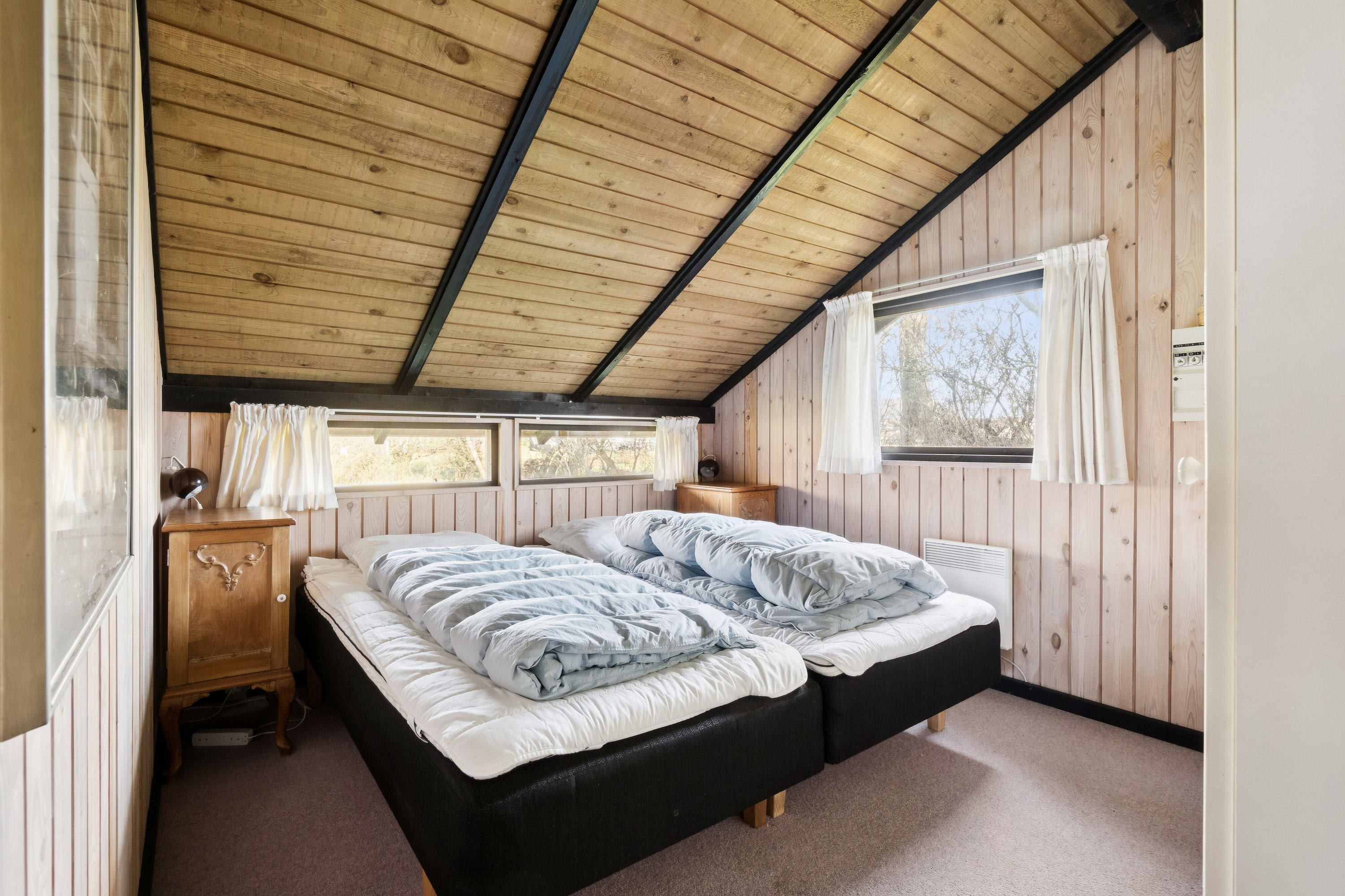 Fremhævet soveværelse billede i fuldskærmstilstand. Billede af Banken 11, Spodsbj Drej, 5900 Rudkøbing