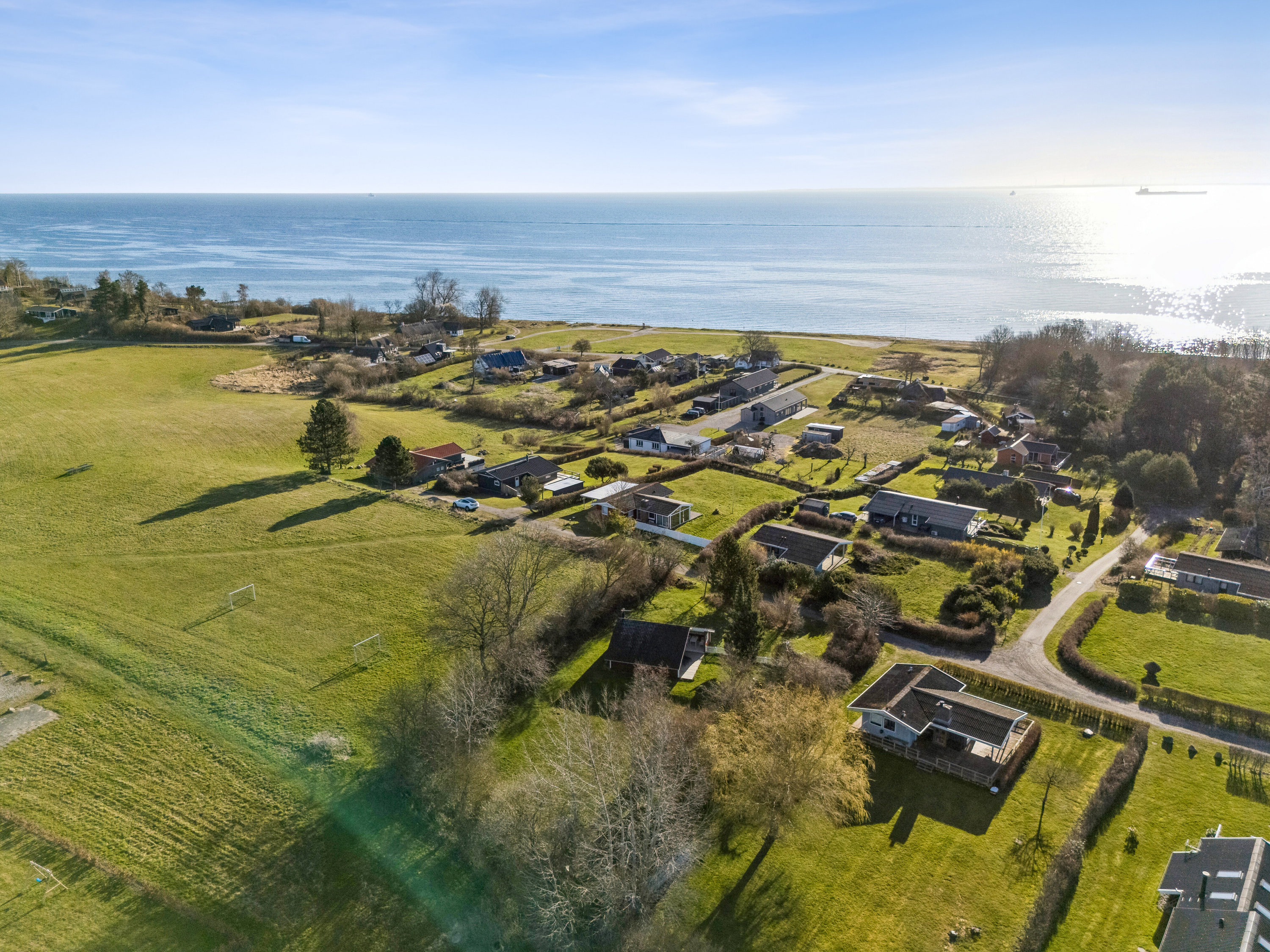 Fremhævet luftfoto billede i fuldskærmstilstand. Billede af Banken 11, Spodsbj Drej, 5900 Rudkøbing