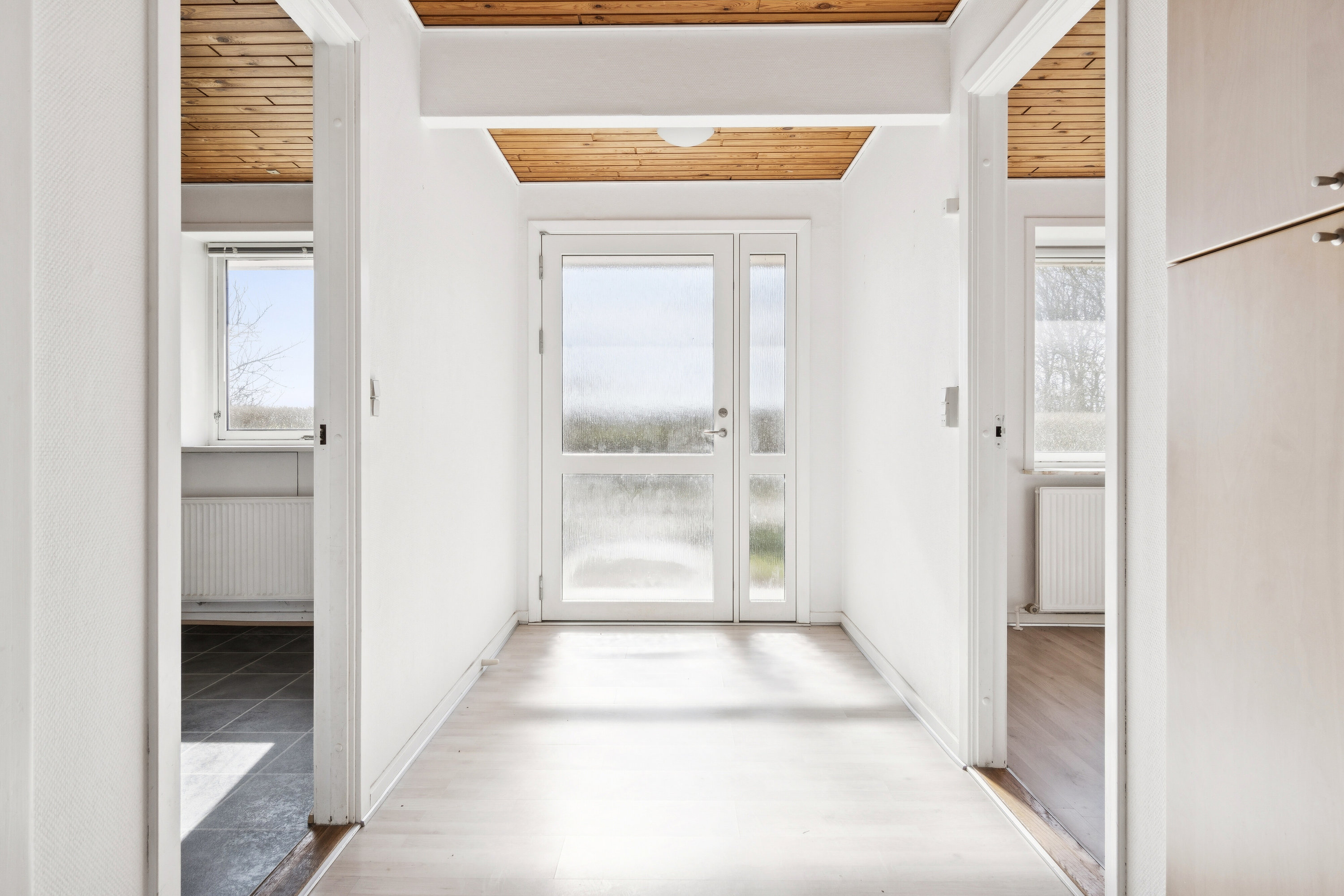 Fremhævet gang billede i fuldskærmstilstand. Billede af Svinget 7, Koldby, 7752 Snedsted