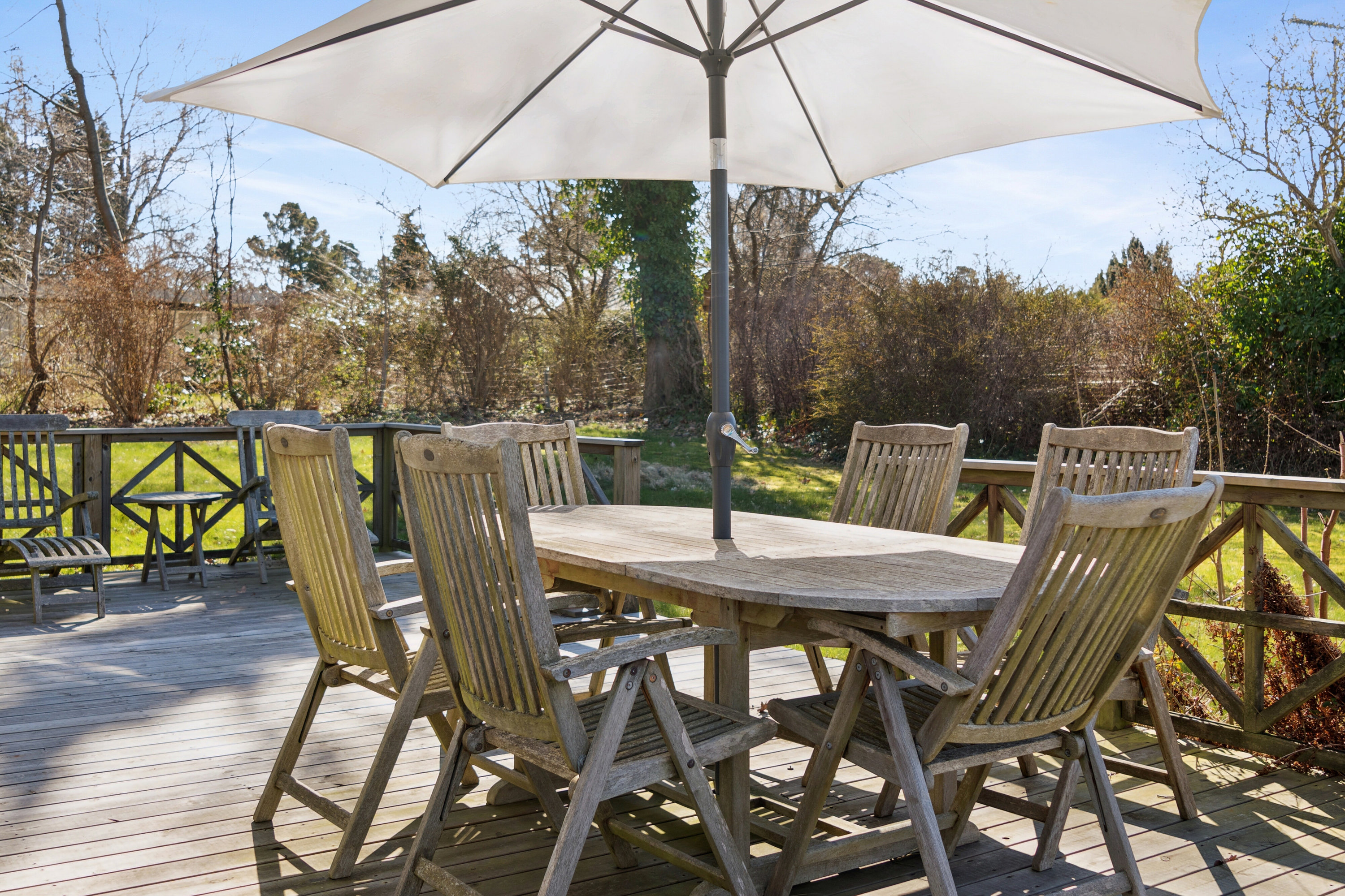 Fremhævet terrasse billede i fuldskærmstilstand. Billede af Spurvevej 21, 3100 Hornbæk