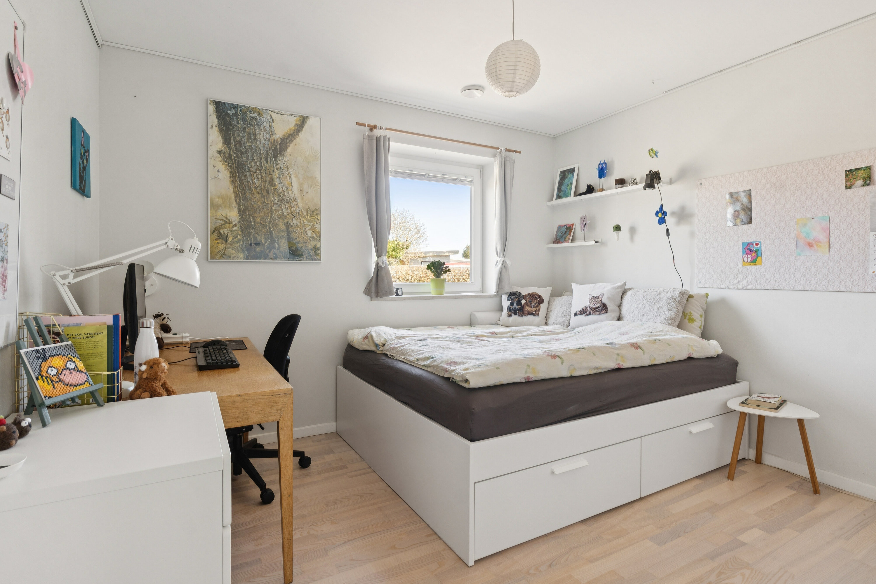 Fremhævet soveværelse billede i fuldskærmstilstand. Billede af Folemarksvej 74, 2605 Brøndby