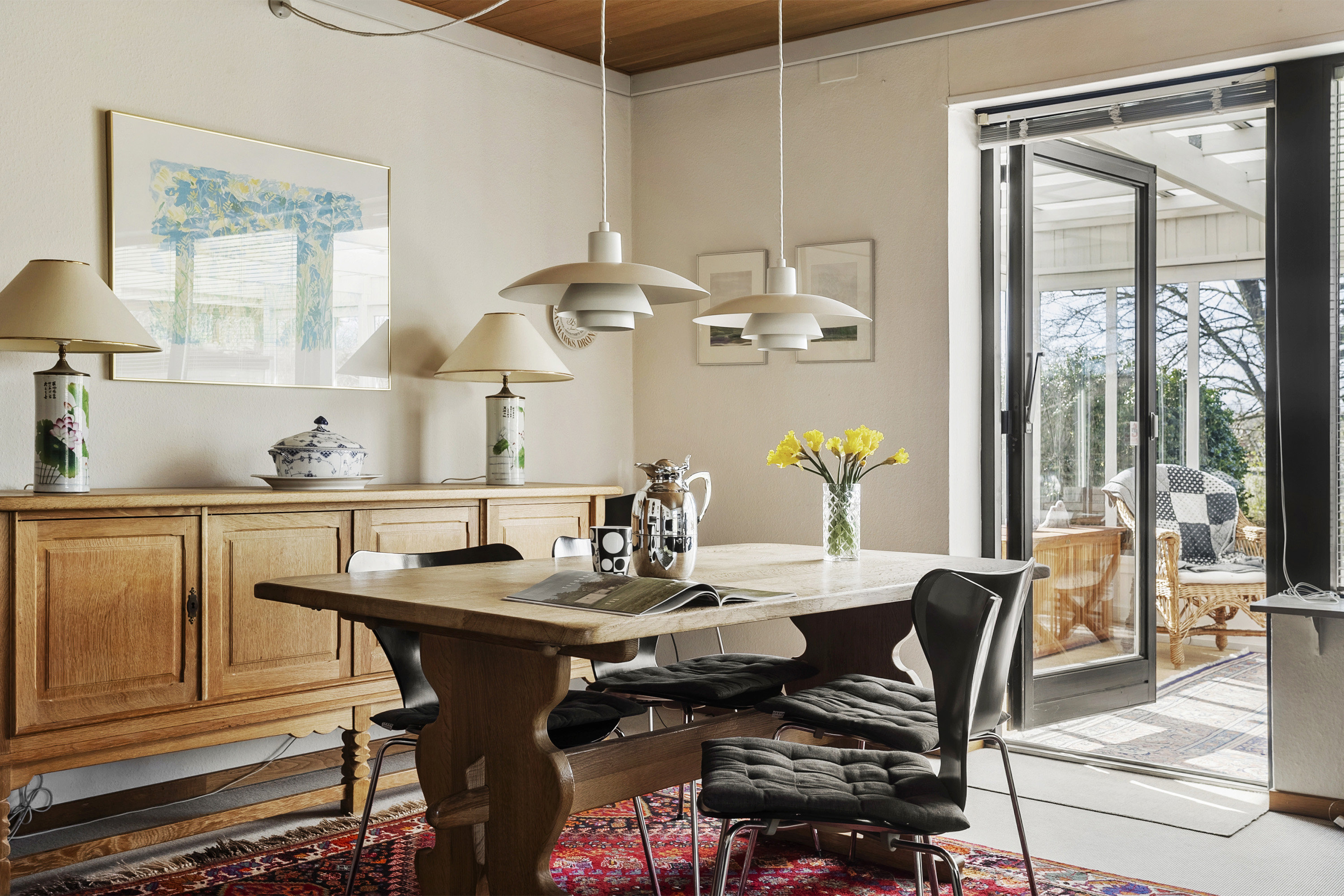 Fremhævet stue billede i fuldskærmstilstand. Billede af Lyrevej 6, 6600 Vejen