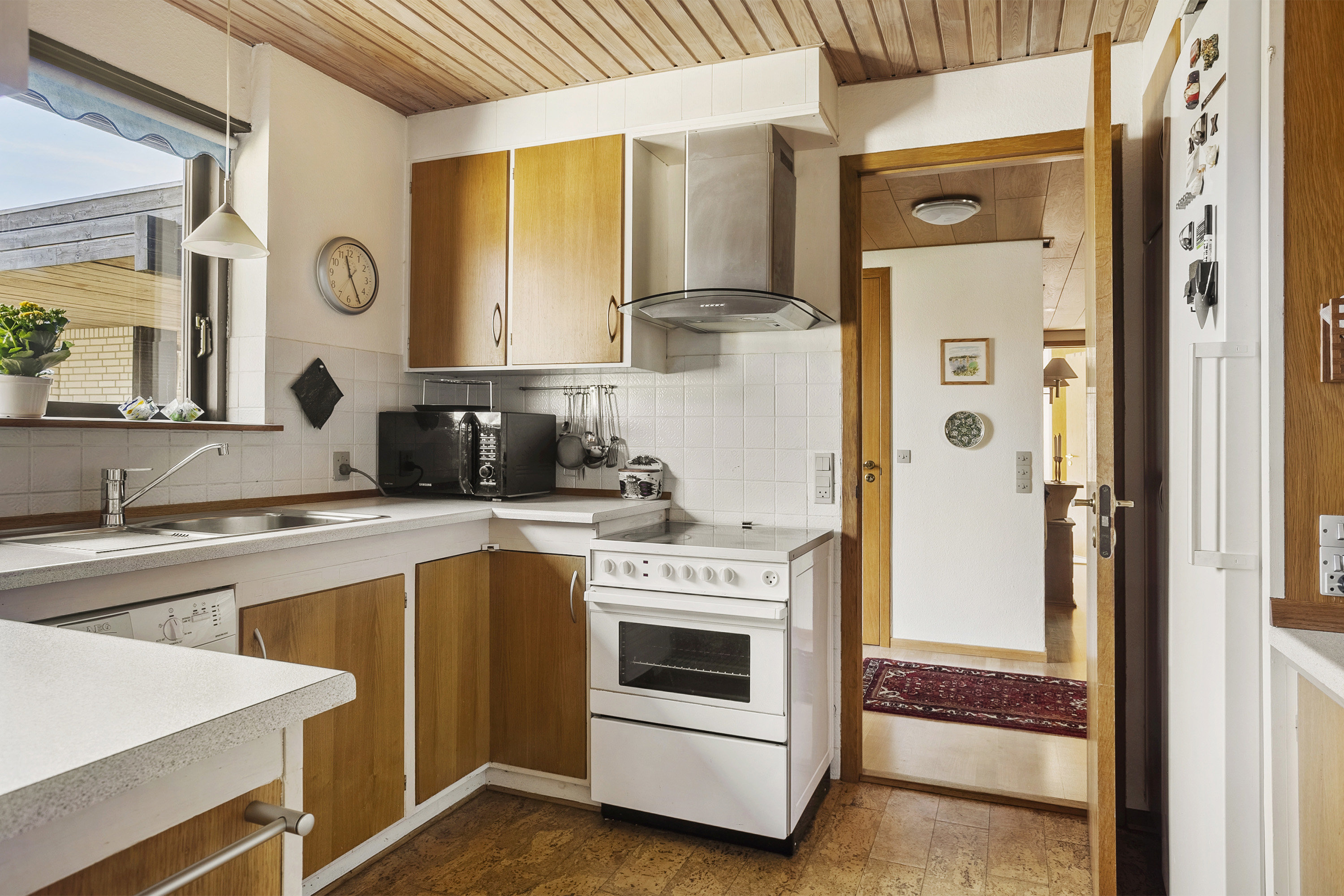 Fremhævet køkken billede i fuldskærmstilstand. Billede af Lyrevej 6, 6600 Vejen