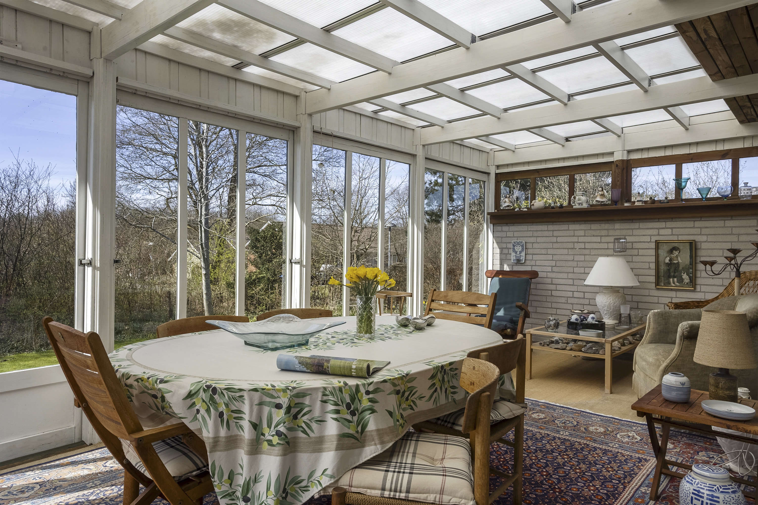 Fremhævet udestue billede i fuldskærmstilstand. Billede af Lyrevej 6, 6600 Vejen