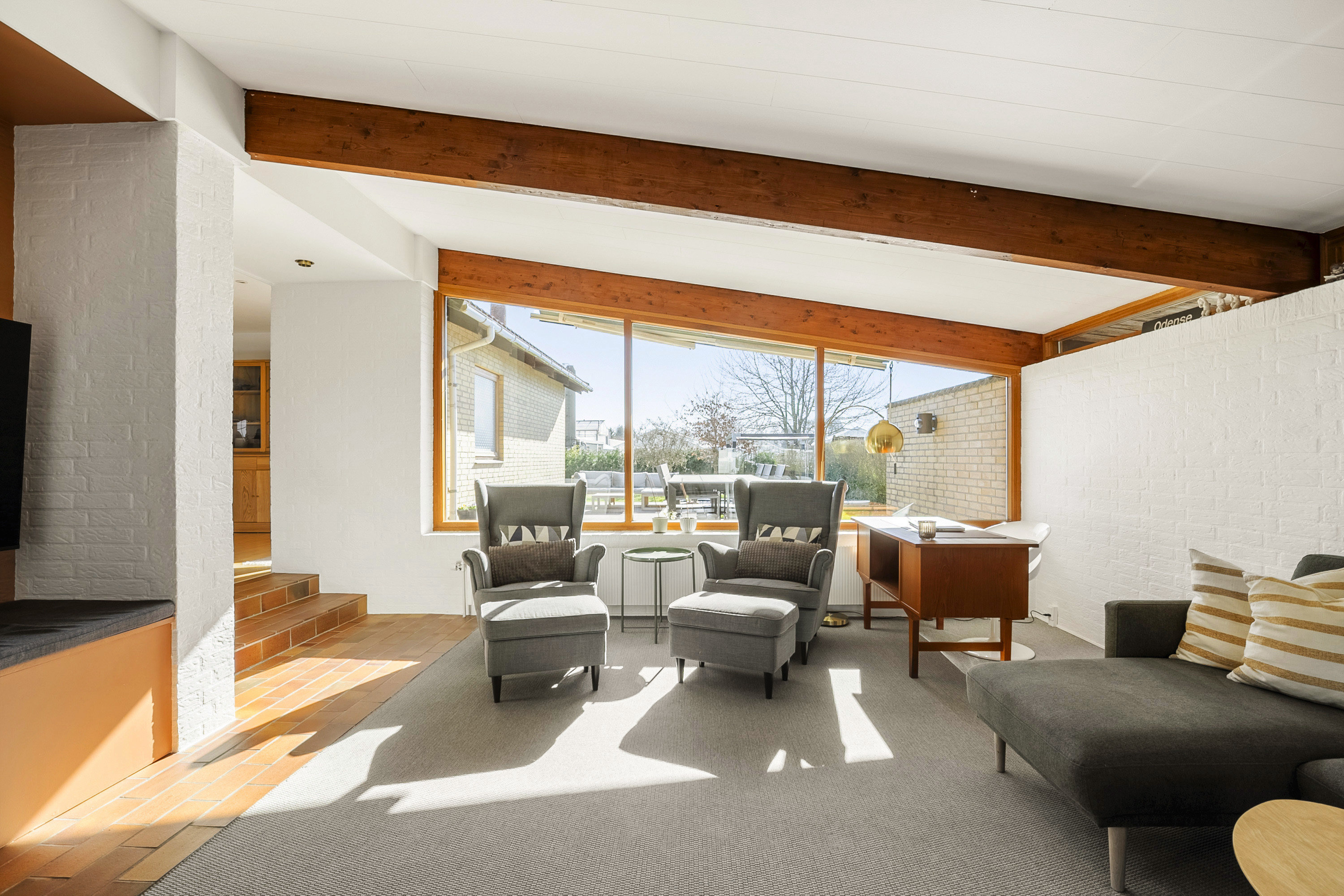 Fremhævet stue billede i fuldskærmstilstand. Billede af Engsvinget 11, Bellinge, 5250 Odense SV