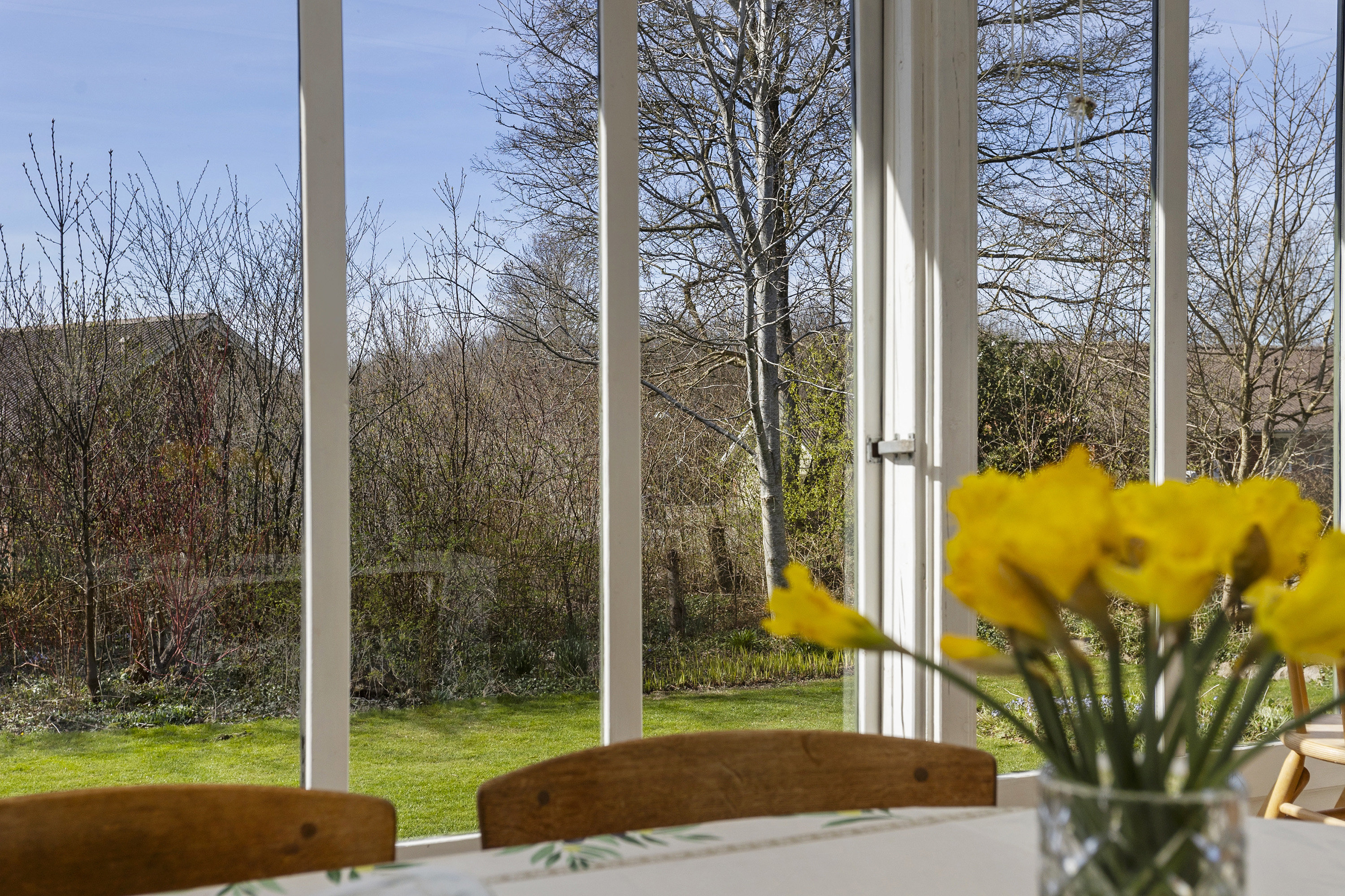 Fremhævet udestue billede i fuldskærmstilstand. Billede af Lyrevej 6, 6600 Vejen