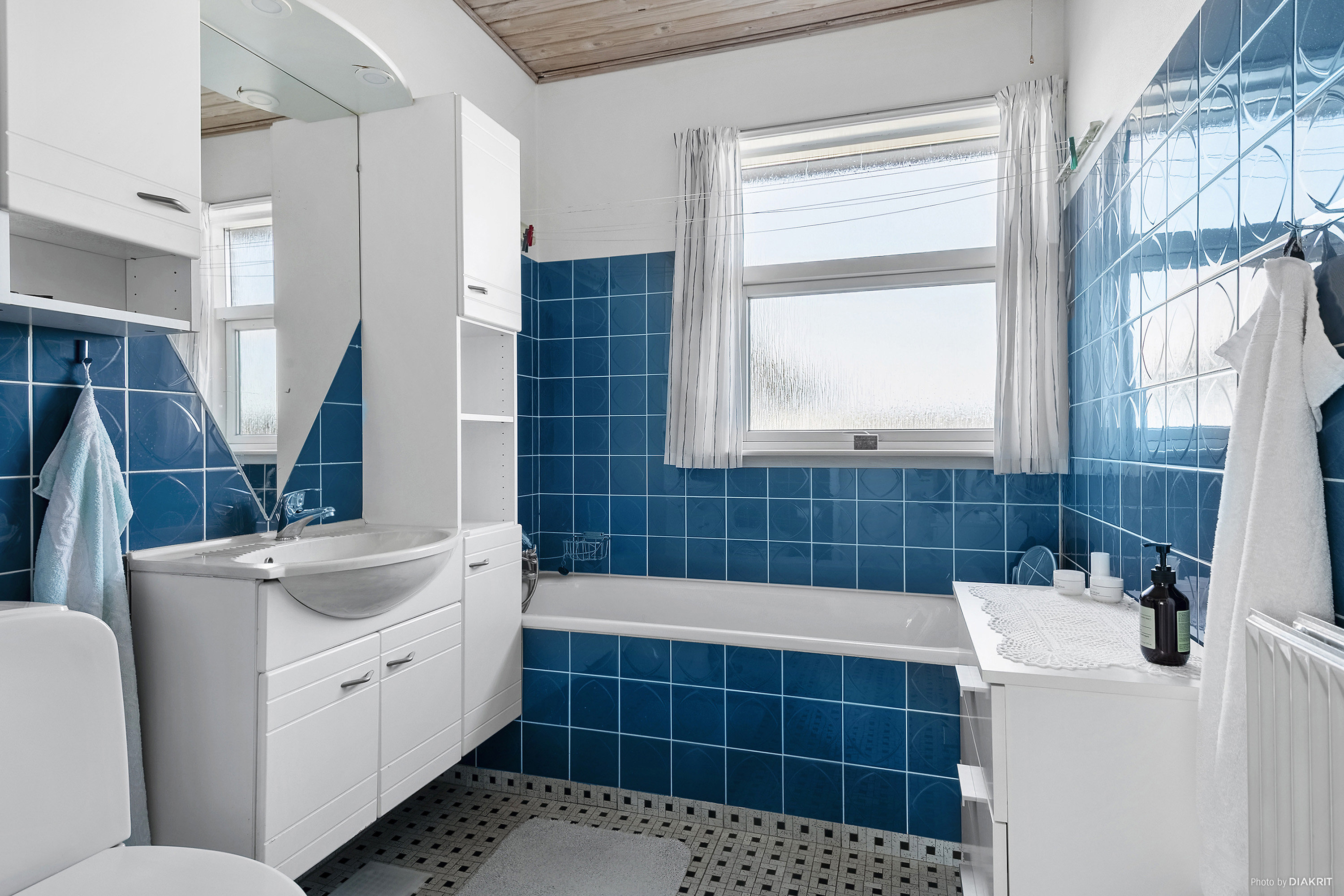 Fremhævet badeværelse billede i fuldskærmstilstand. Billede af Blegevej 32, 8300 Odder