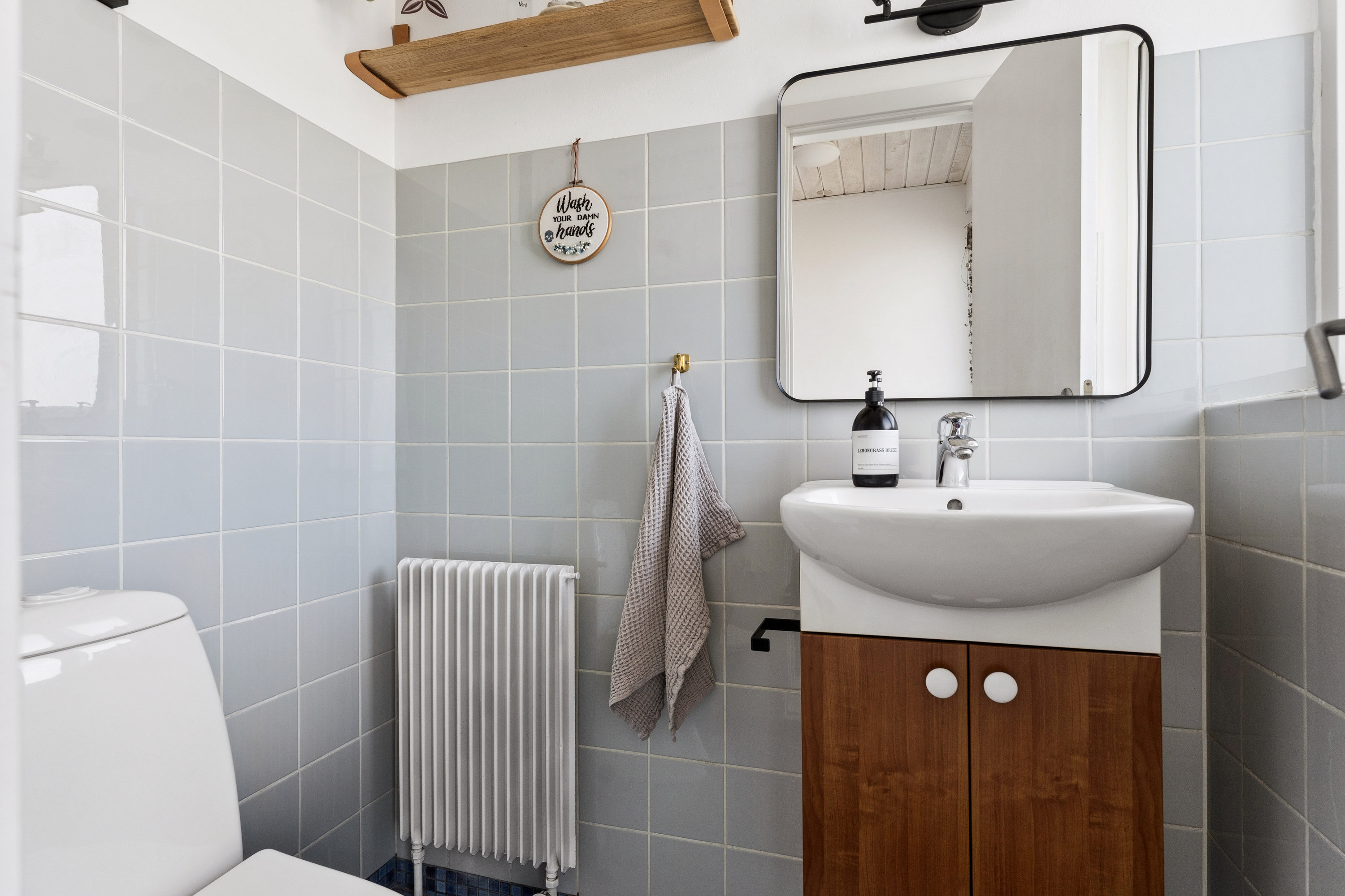 Fremhævet badeværelse billede i fuldskærmstilstand. Billede af Pilekrattet 20, 8850 Bjerringbro