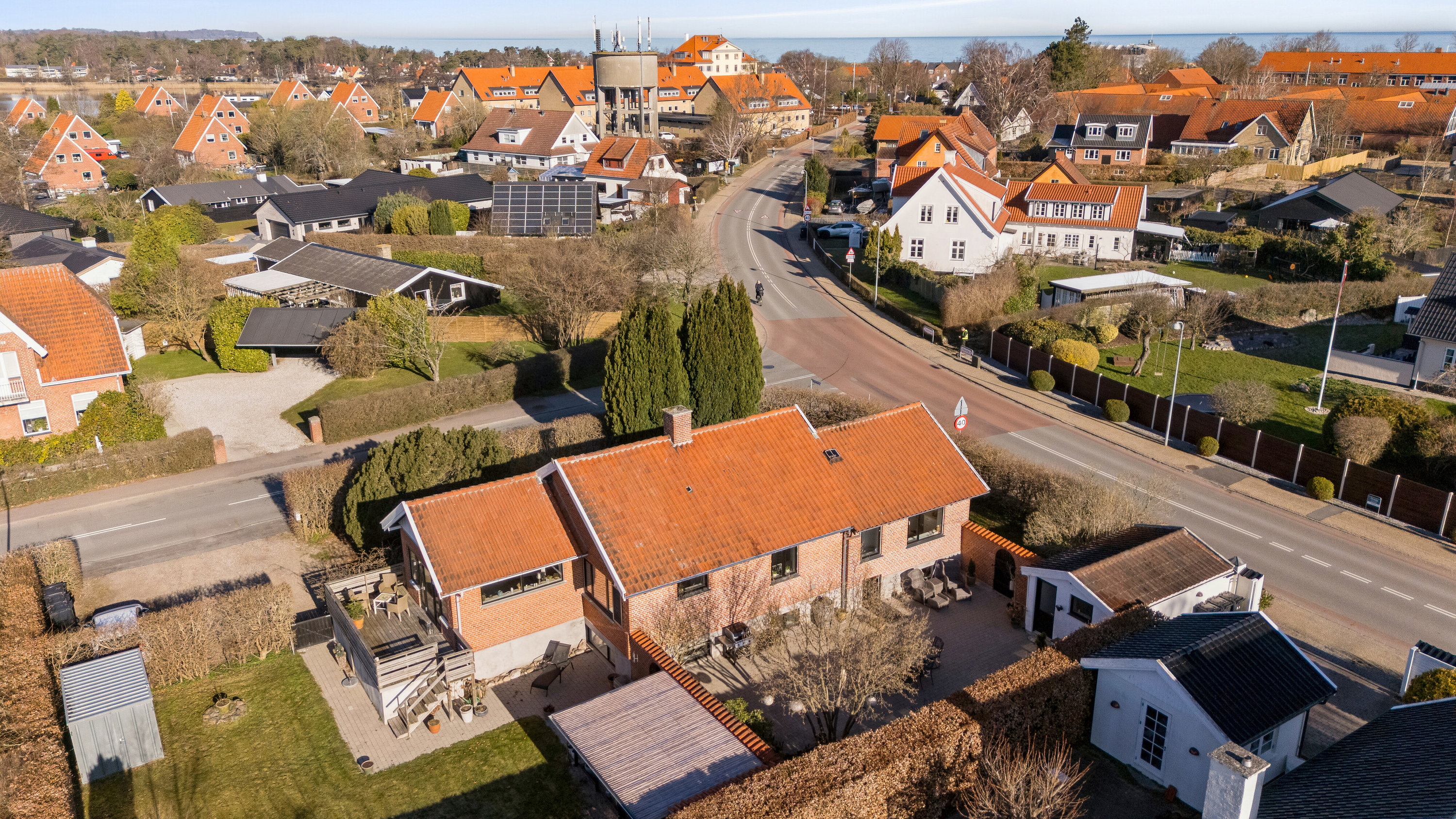 Fremhævet udsigt fra toppen billede i fuldskærmstilstand. Billede af Holmegårdsvej 1A, 3100 Hornbæk