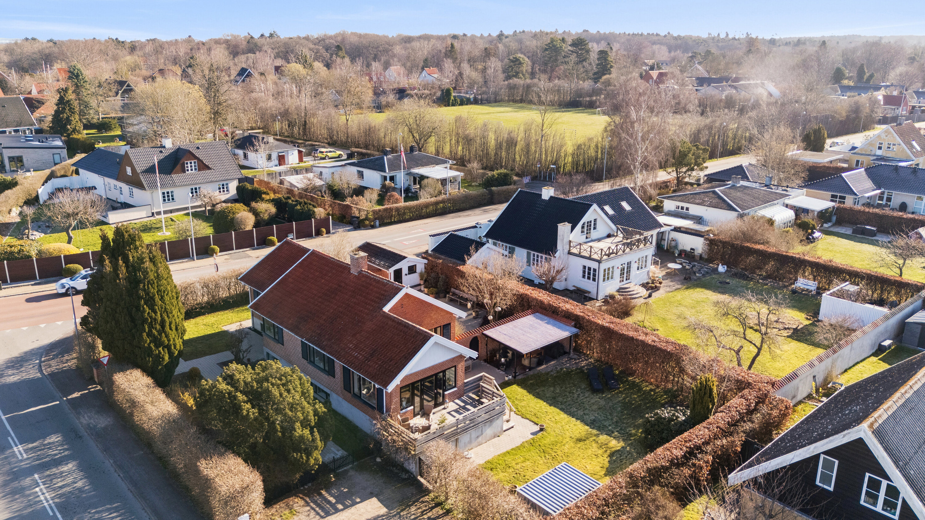 Fremhævet udsigt fra toppen billede i fuldskærmstilstand. Billede af Holmegårdsvej 1A, 3100 Hornbæk