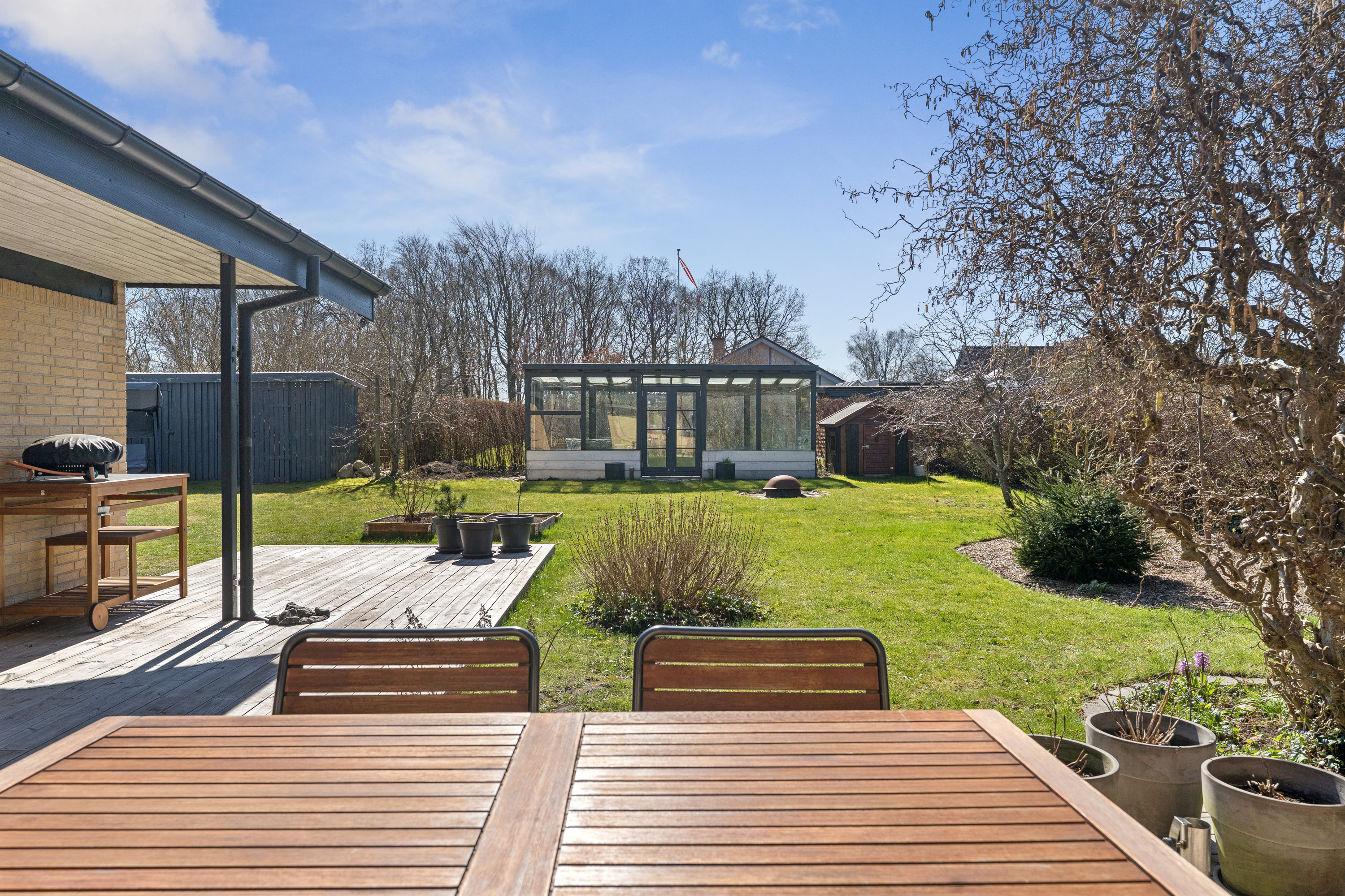 Fremhævet terrasse billede i fuldskærmstilstand. Billede af Pilekrattet 20, 8850 Bjerringbro