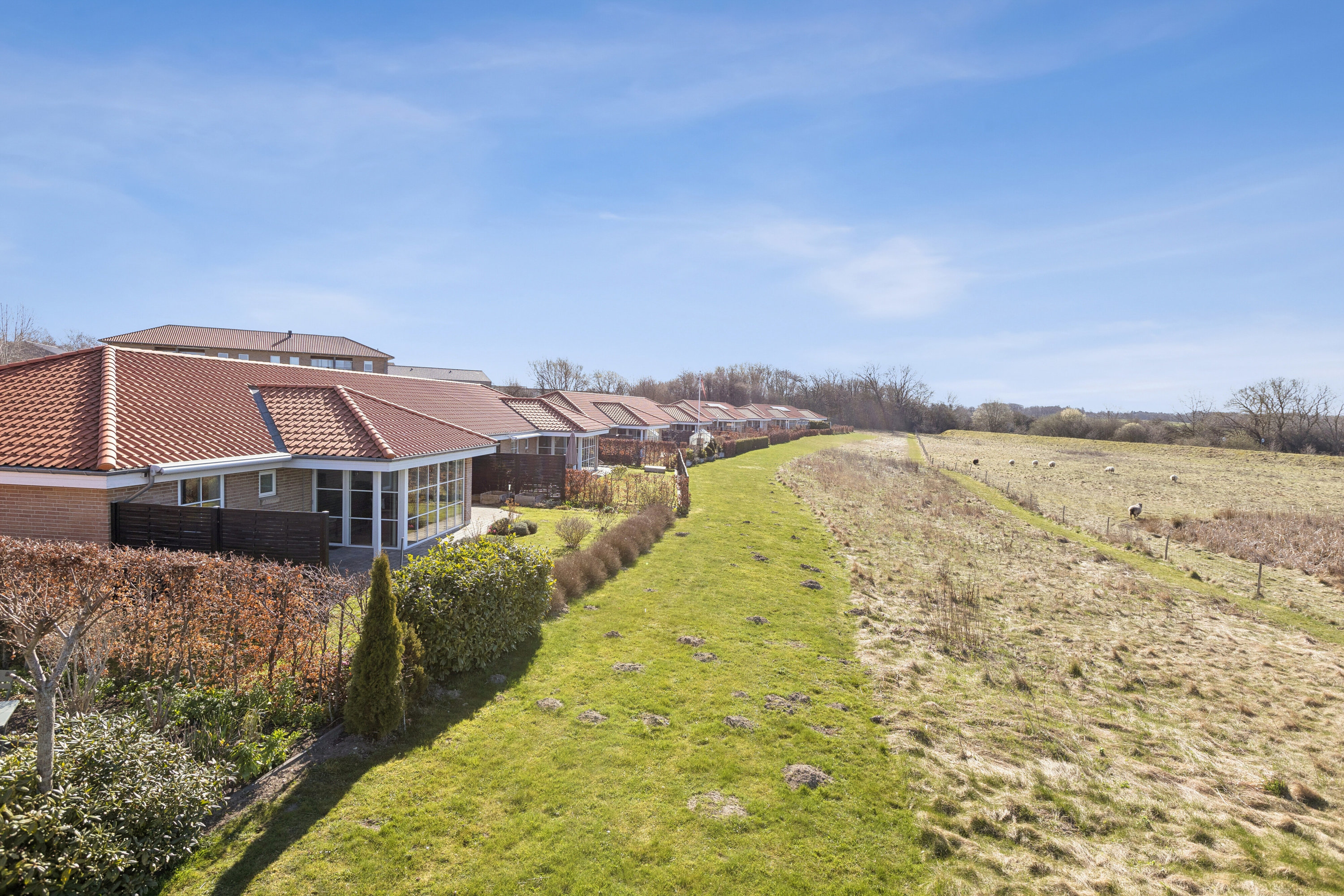 Fremhævet set fra vejen billede i fuldskærmstilstand. Billede af Jens Martin Knudsens Vej 22, 4690 Haslev