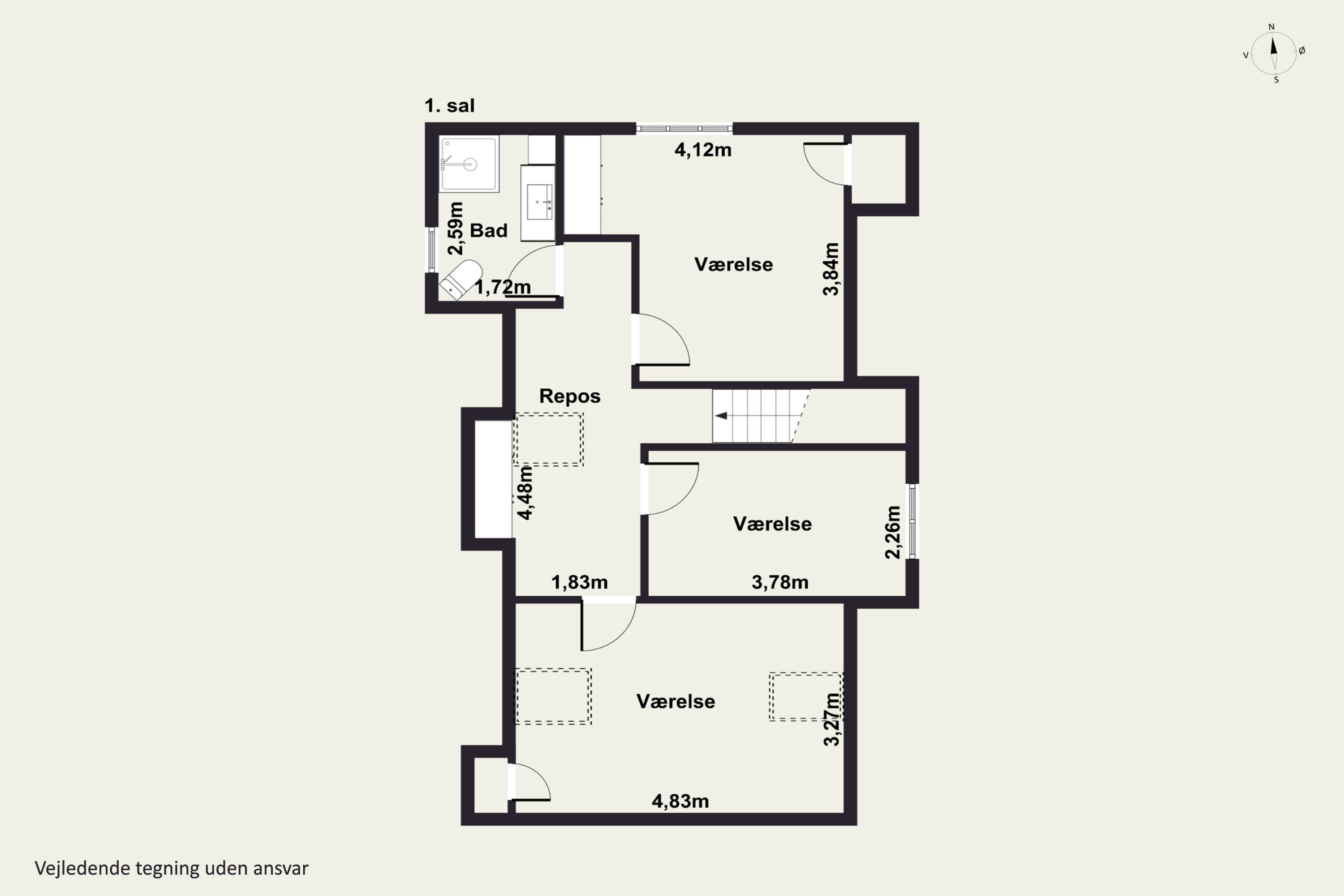 Plantegninger billede af Hovedgaden 13, 5932 Humble