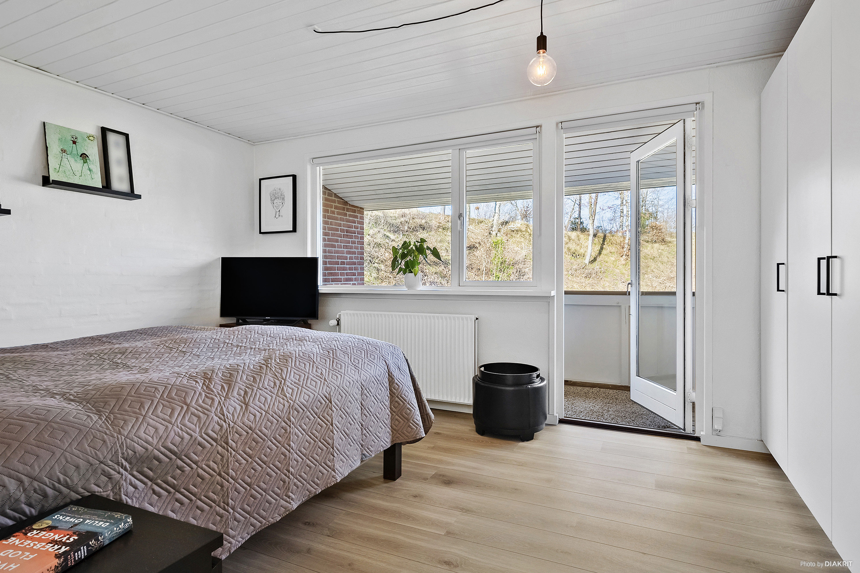 Fremhævet soveværelse billede i fuldskærmstilstand. Billede af Snærildvej 43D, 8300 Odder
