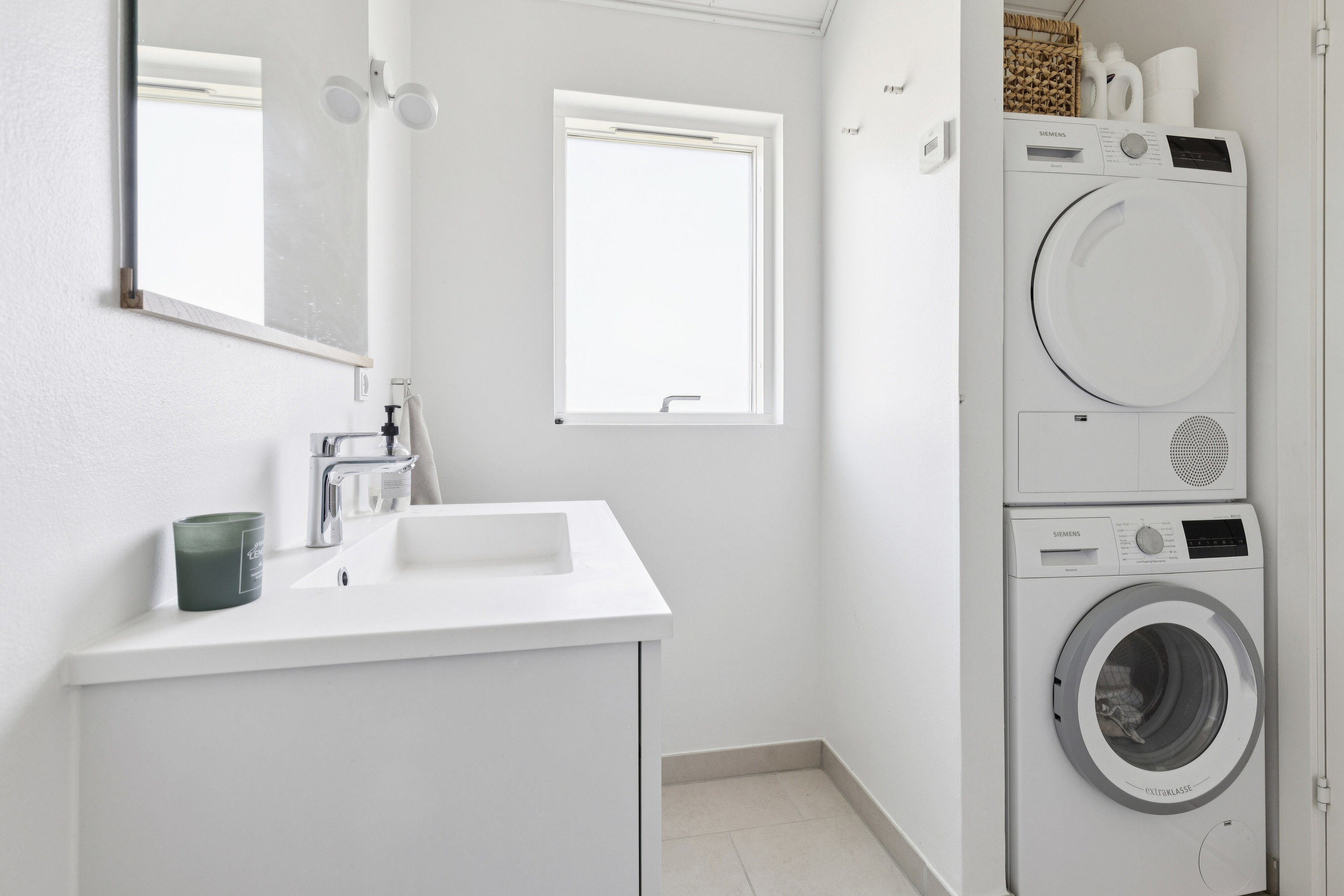 Fremhævet badeværelse billede i fuldskærmstilstand. Billede af Strandskrænten 32, 4400 Kalundborg