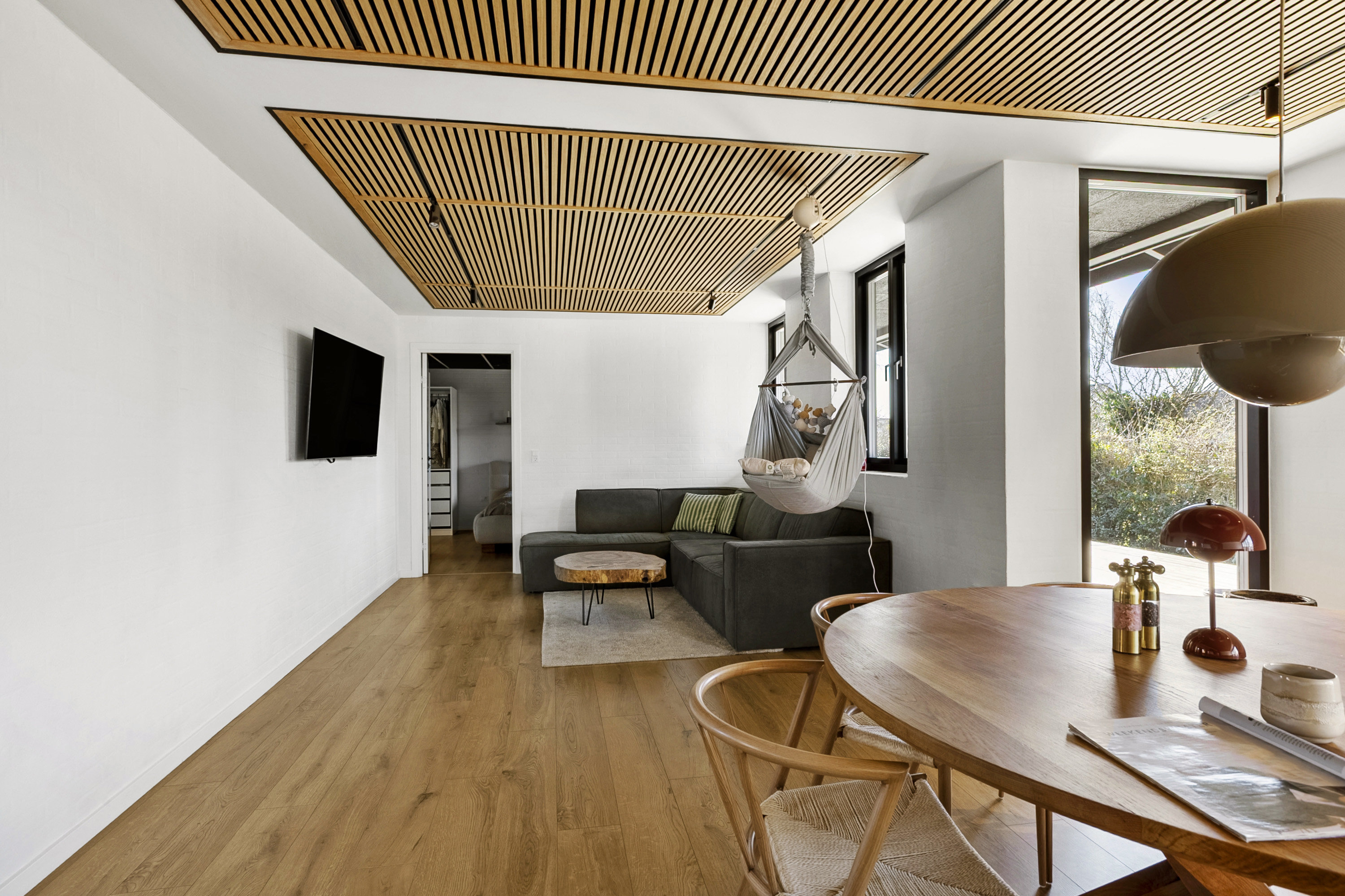 Fremhævet stue billede i fuldskærmstilstand. Billede af Akacievej 6, 6000 Kolding