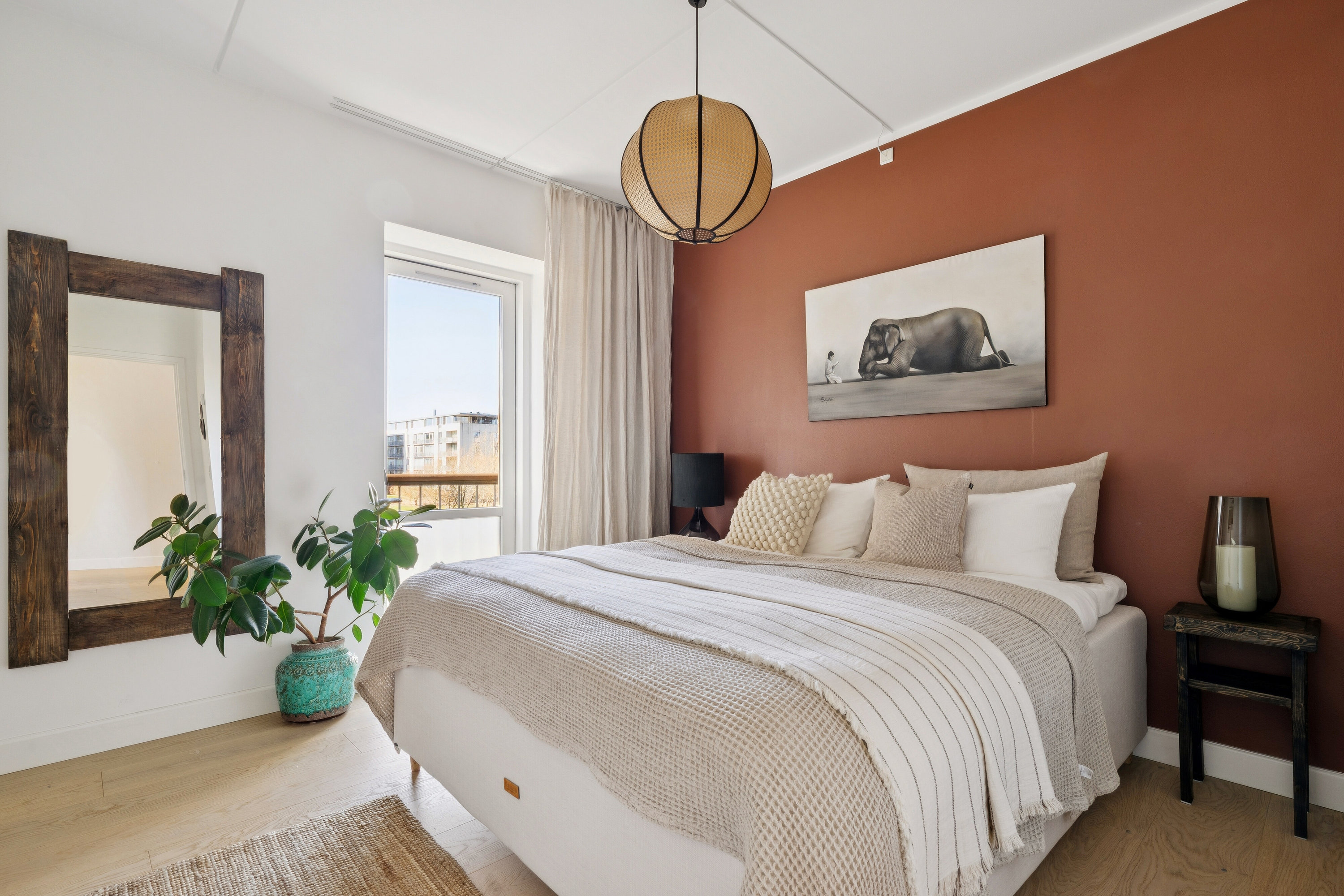 Fremhævet soveværelse billede i fuldskærmstilstand. Billede af Carl Th. Zahles Gade 8, 2. th., 2300 København S