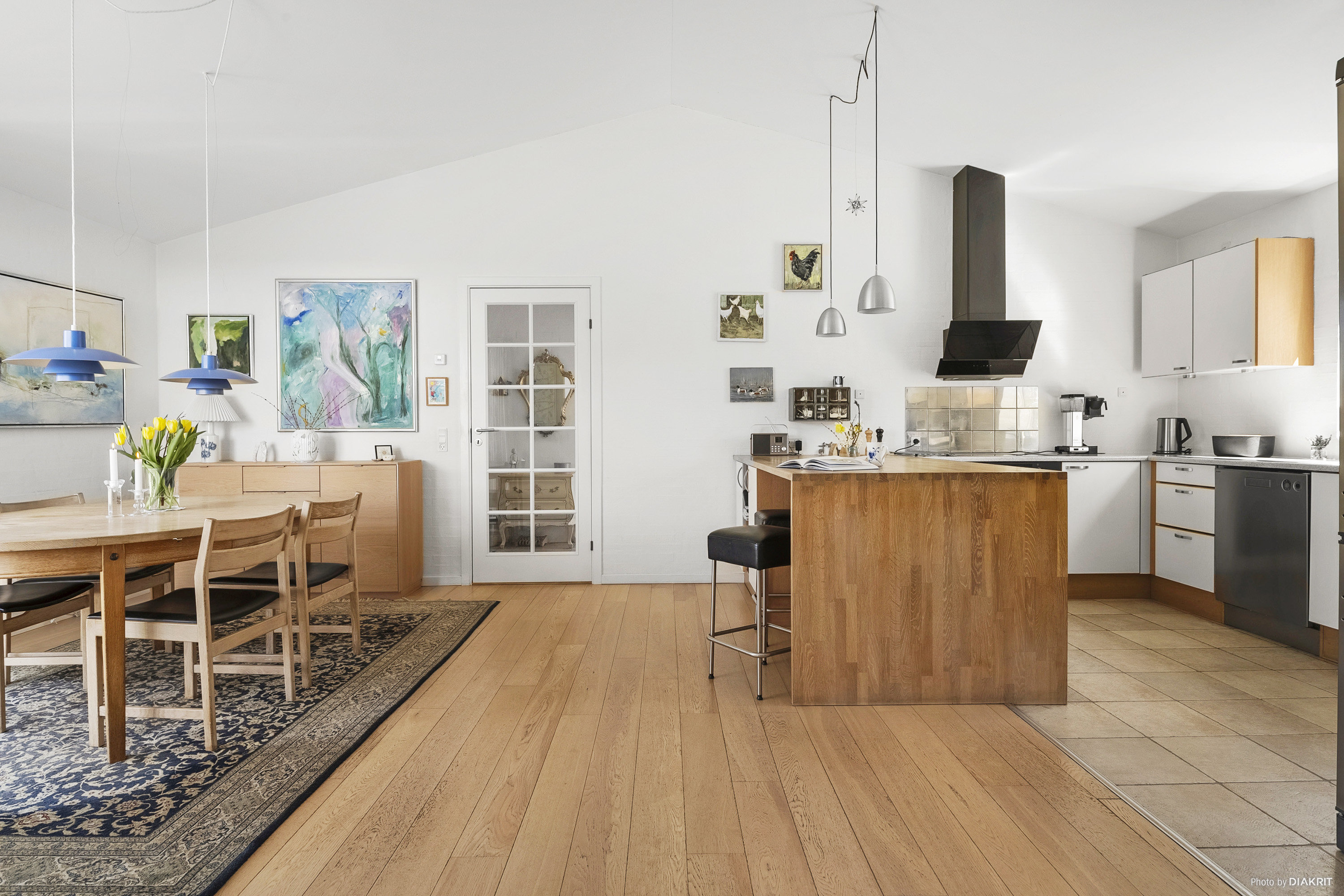 Fremhævet spisekøkken billede i fuldskærmstilstand. Billede af Skovsangervej 7, 8300 Odder